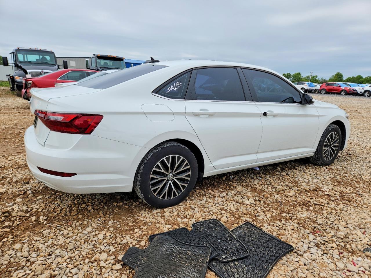 2020 Volkswagen Jetta S White vin: 3VWC57BU5LM090042