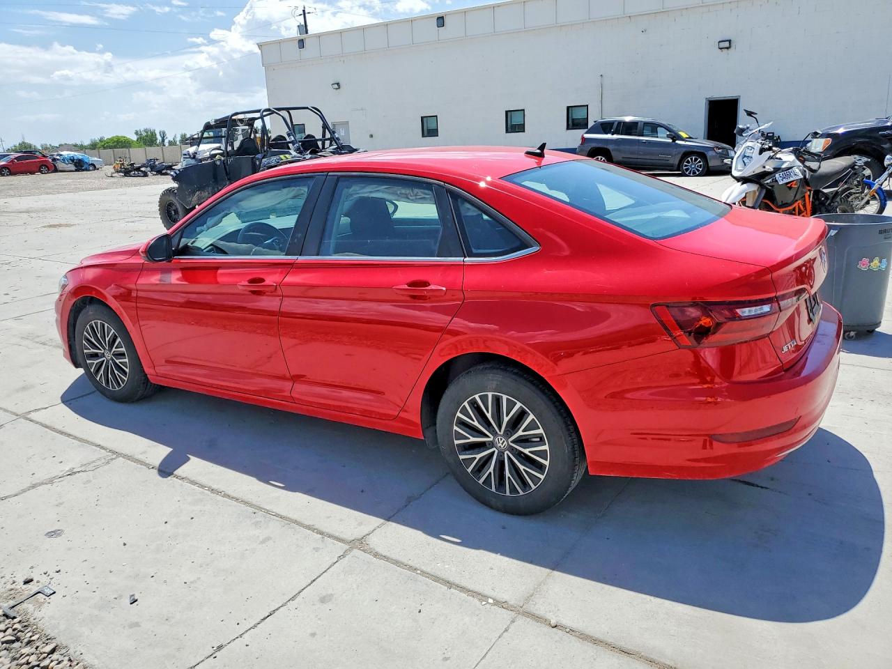 2021 Volkswagen Jetta S Red vin: 3VWC57BU5MM017514