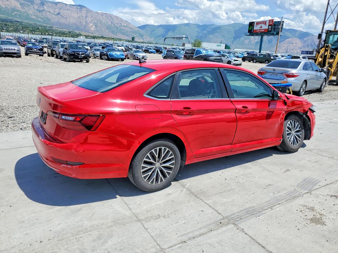 2021 Volkswagen Jetta S Red vin: 3VWC57BU5MM017514