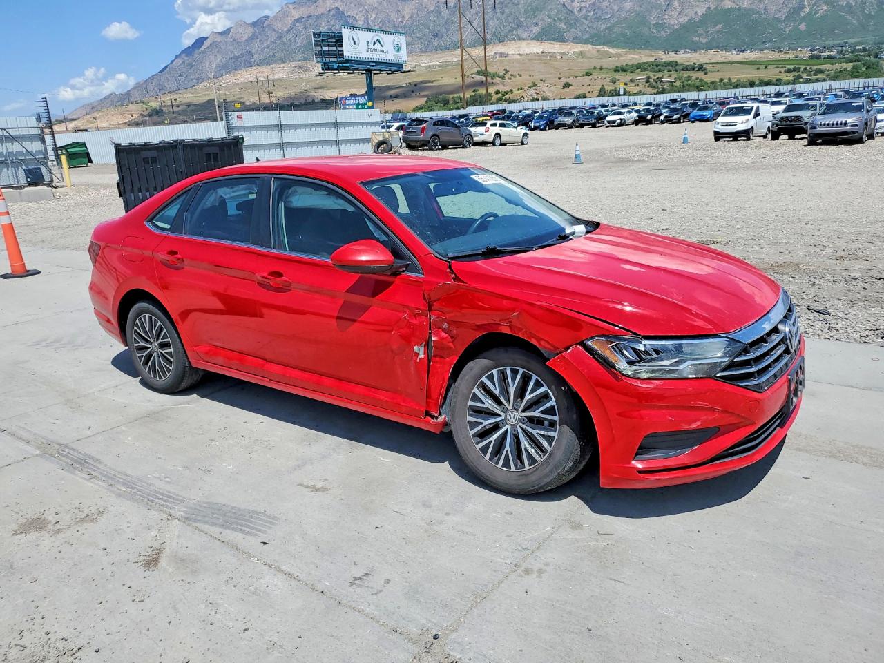 2021 Volkswagen Jetta S Red vin: 3VWC57BU5MM017514