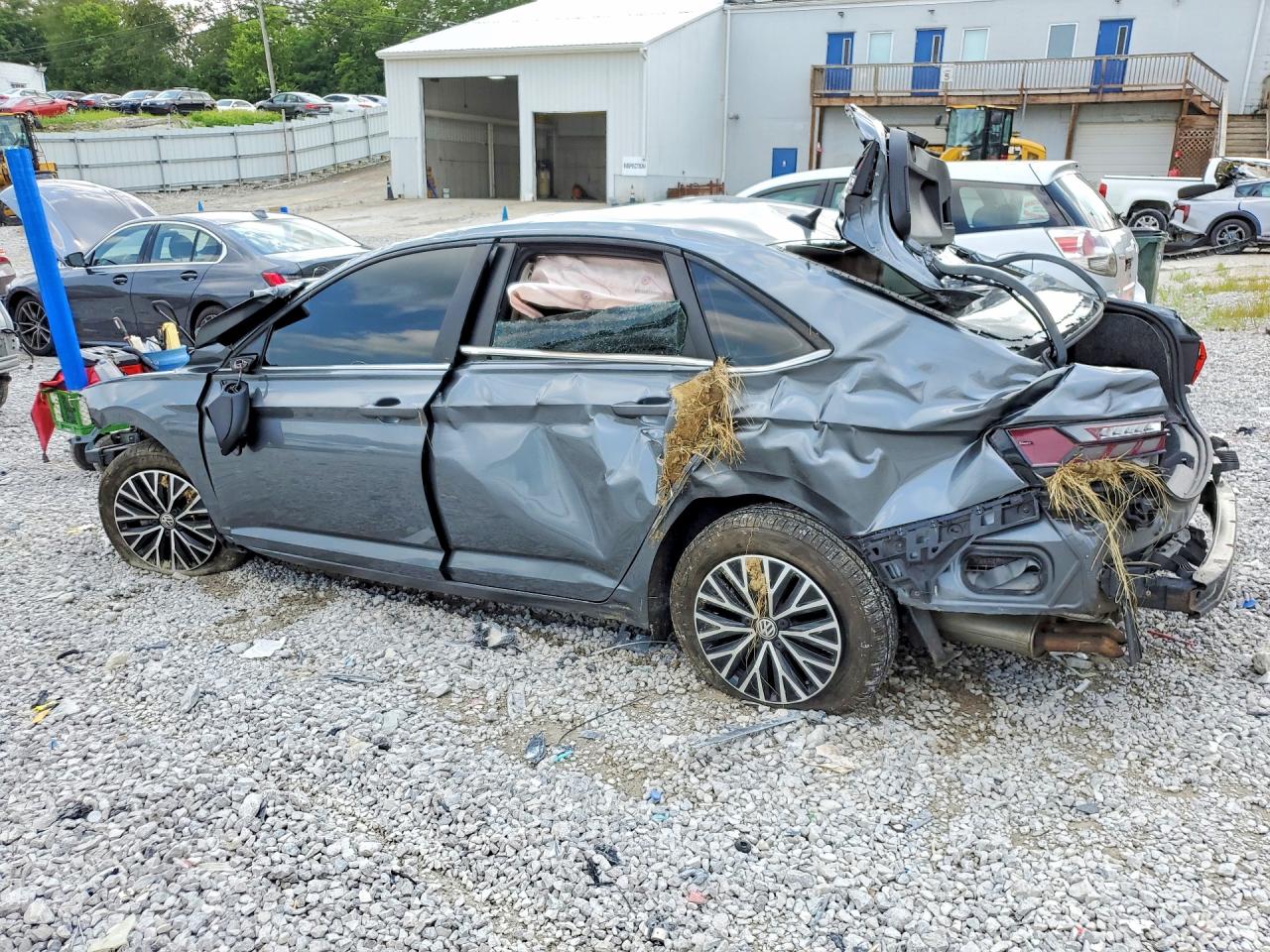 2021 Volkswagen Jetta S Gray vin: 3VWC57BU5MM035964
