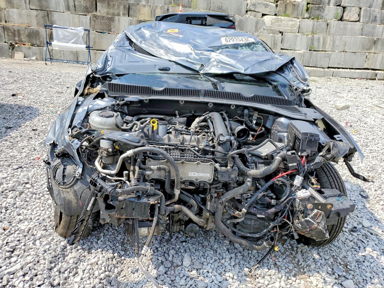 2021 Volkswagen Jetta S Gray vin: 3VWC57BU5MM035964