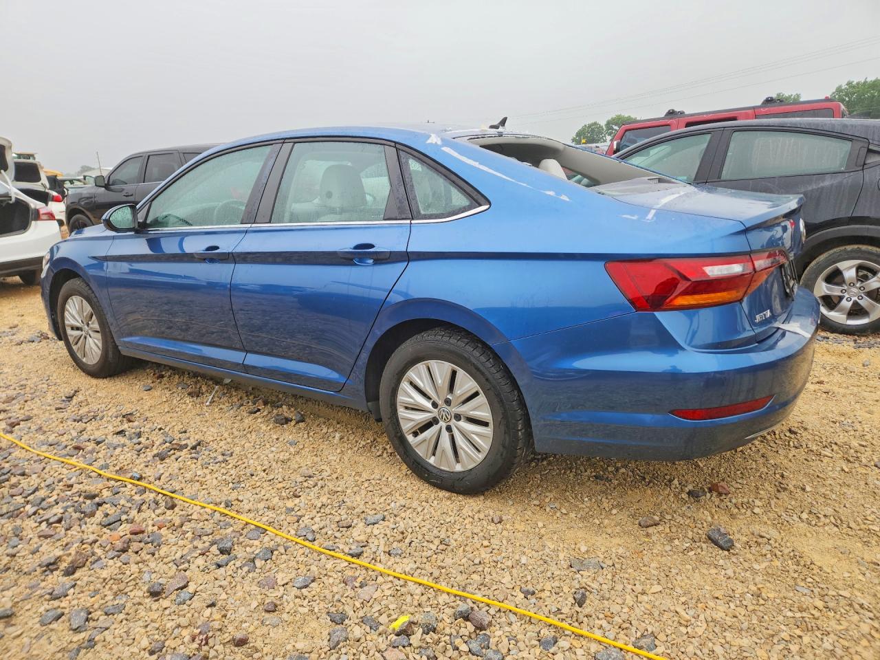 2019 Volkswagen Jetta S Blue vin: 3VWC57BU6KM036571