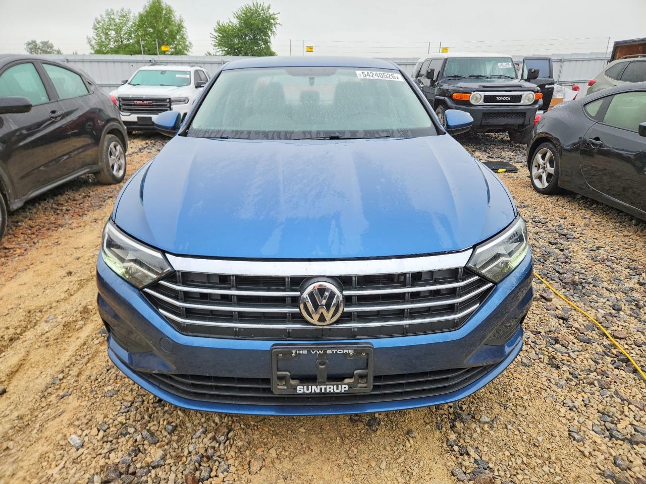 2019 Volkswagen Jetta S Blue vin: 3VWC57BU6KM036571