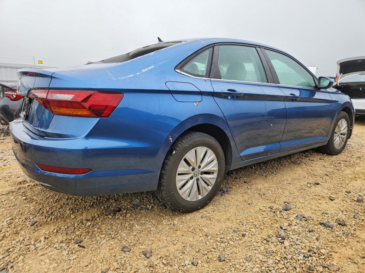 2019 Volkswagen Jetta S Blue vin: 3VWC57BU6KM036571