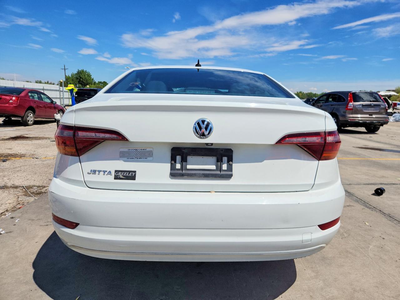 2019 Volkswagen Jetta S White vin: 3VWC57BU6KM054391