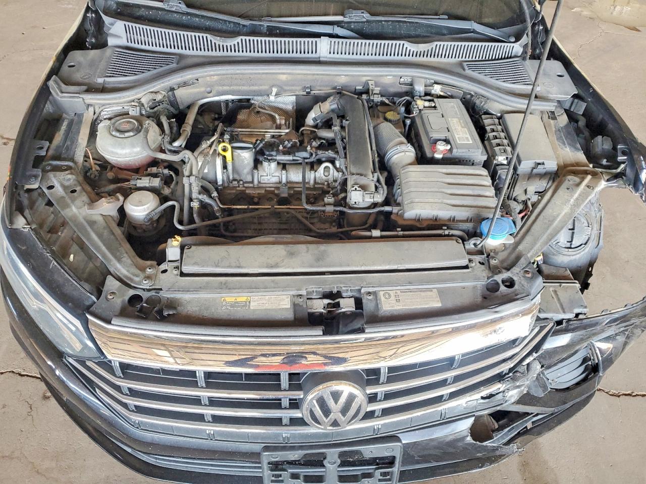2019 Volkswagen Jetta S Черный vin: 3VWC57BU6KM099816
