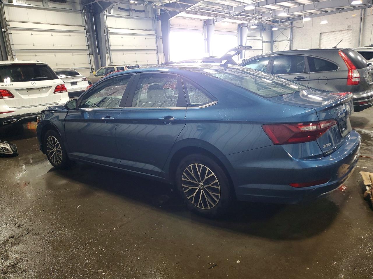 2020 Volkswagen Jetta S Синий vin: 3VWC57BU6LM091202