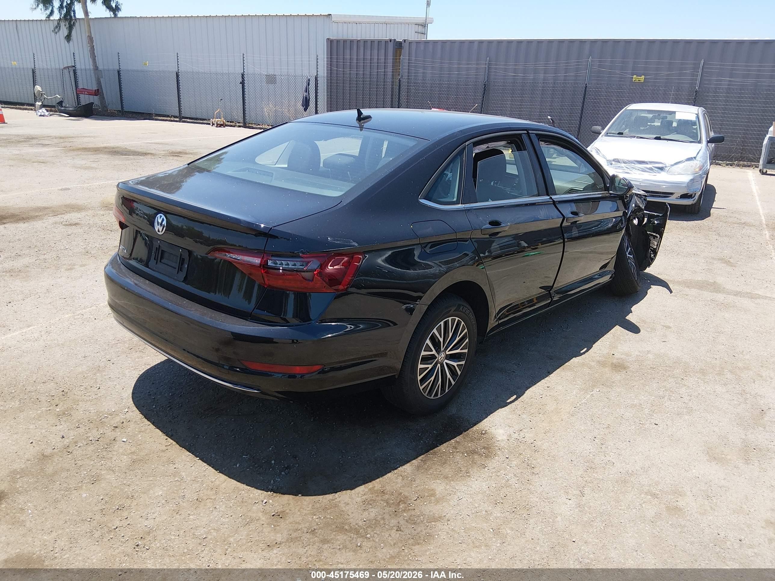 2021 Volkswagen Jetta   Black vin: 3VWC57BU6MM101163
