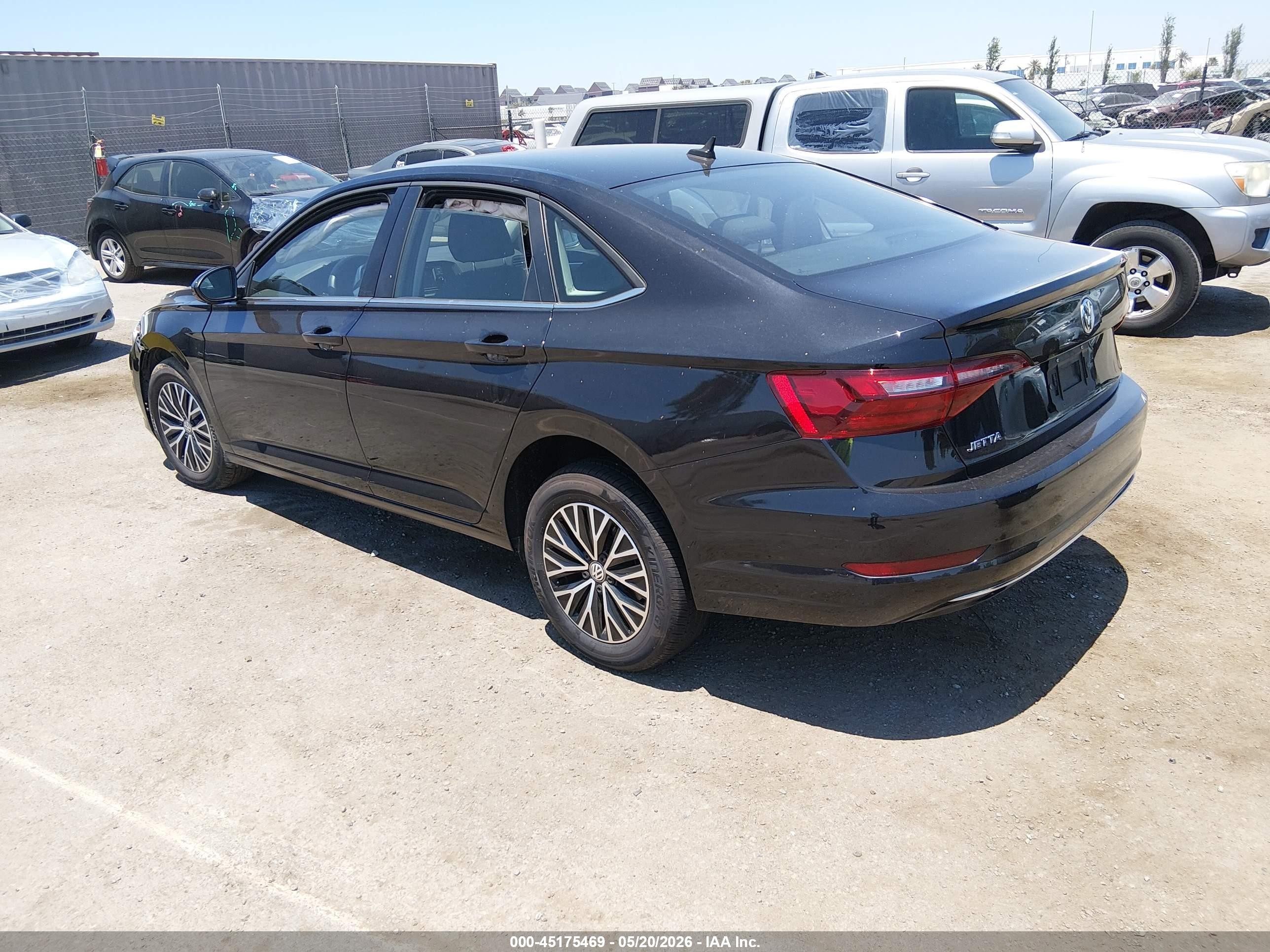 2021 Volkswagen Jetta   Black vin: 3VWC57BU6MM101163