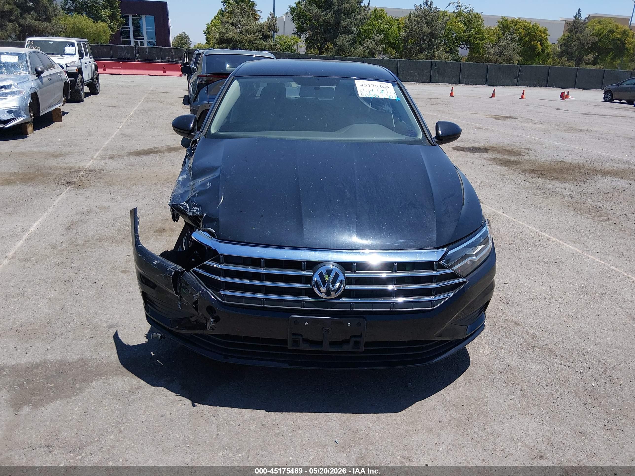 2021 Volkswagen Jetta   Black vin: 3VWC57BU6MM101163