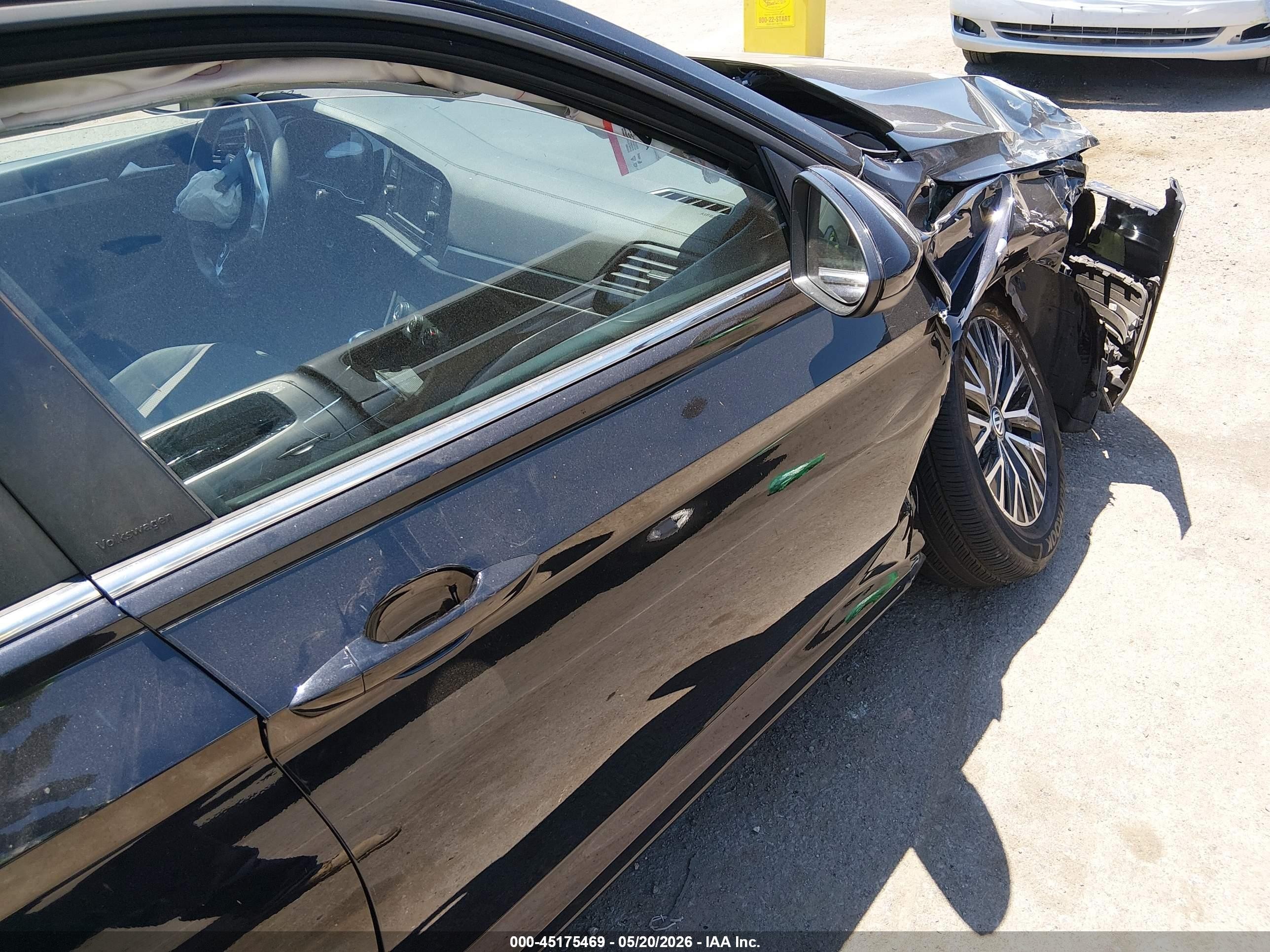 2021 Volkswagen Jetta   Black vin: 3VWC57BU6MM101163