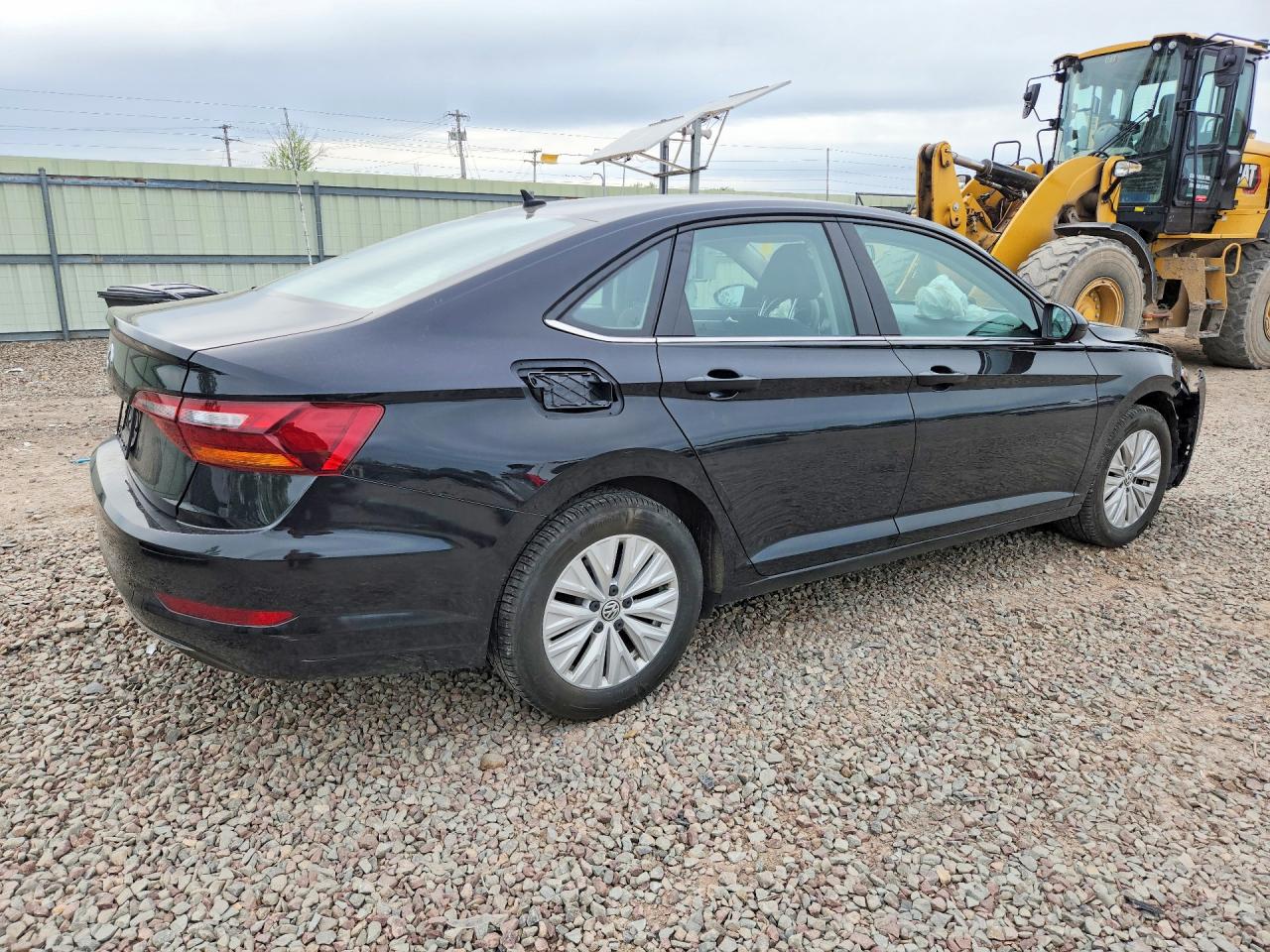 2019 Volkswagen Jetta S Черный vin: 3VWC57BU7KM034053
