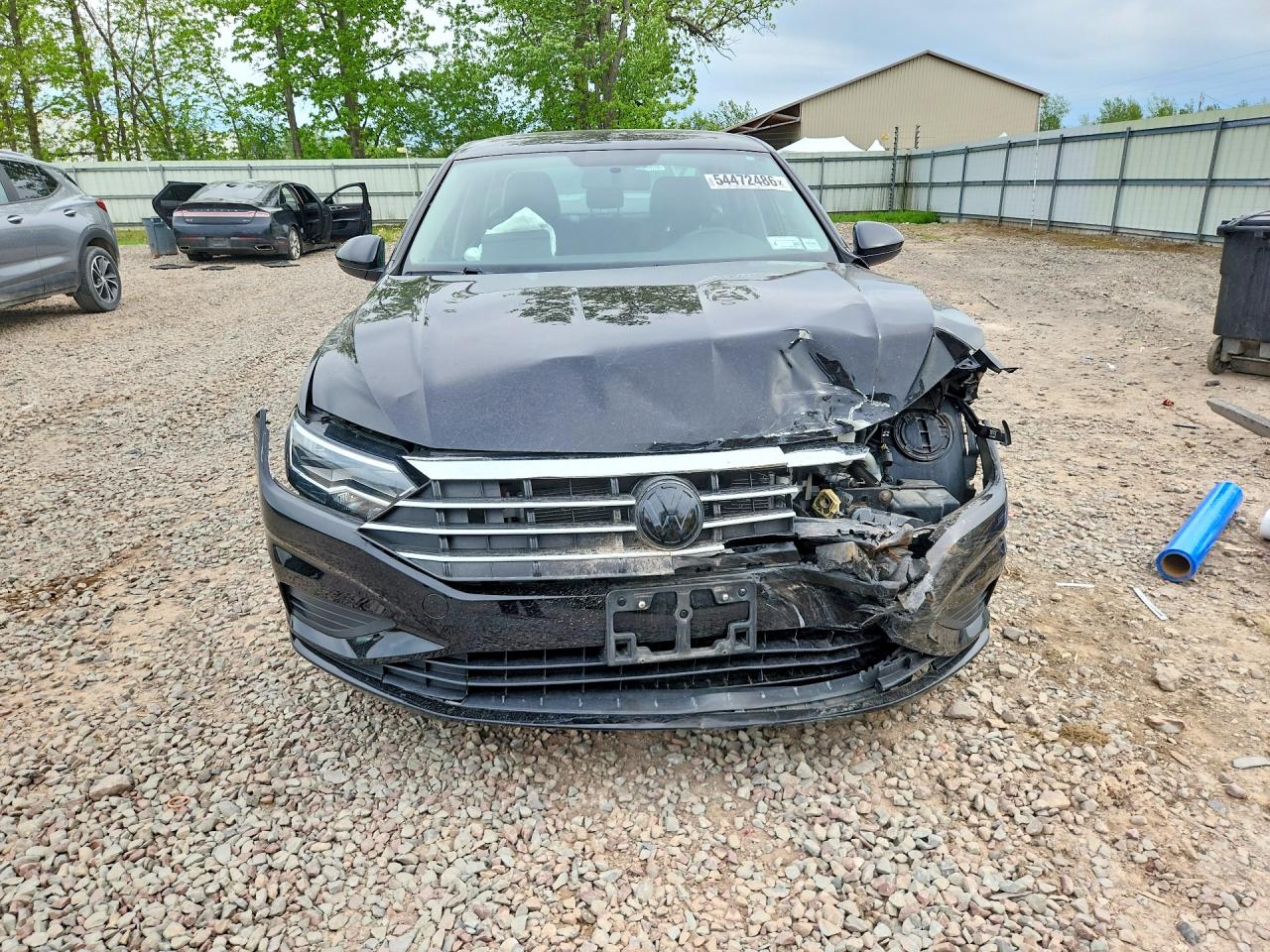 2019 Volkswagen Jetta S Черный vin: 3VWC57BU7KM034053