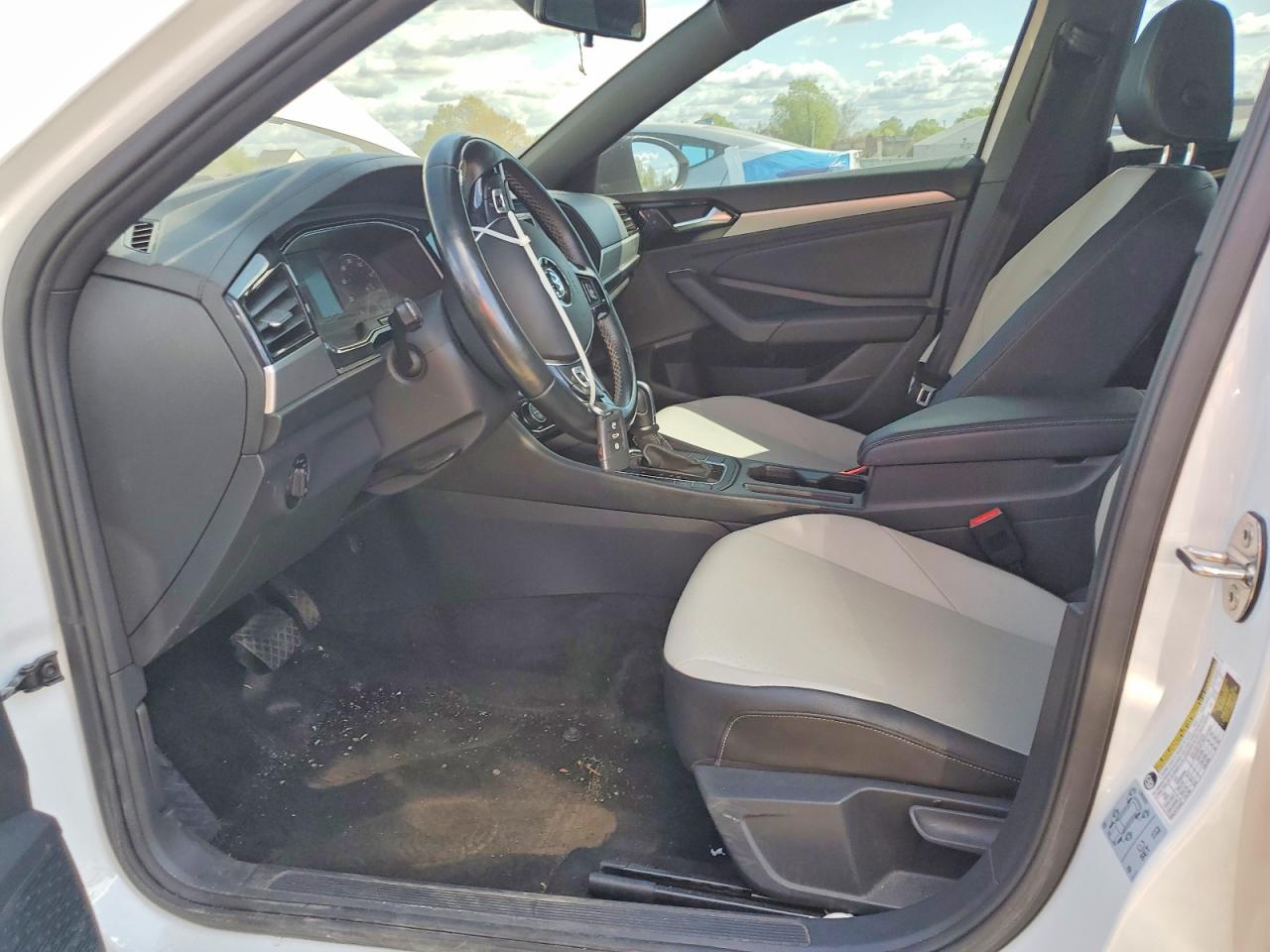 2019 Volkswagen Jetta S Белый vin: 3VWC57BU7KM094219