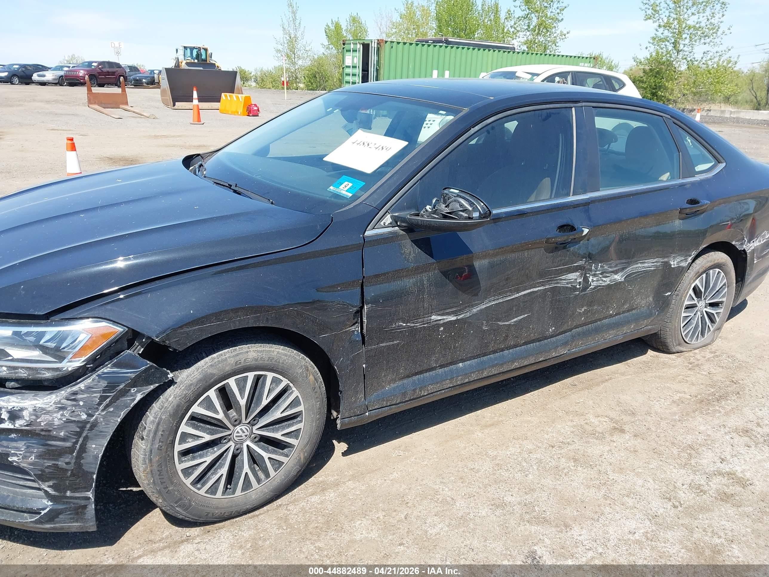 2019 Volkswagen Jetta 1.4t R-line/1.4t S/1.4t Se Черный vin: 3VWC57BU7KM123962