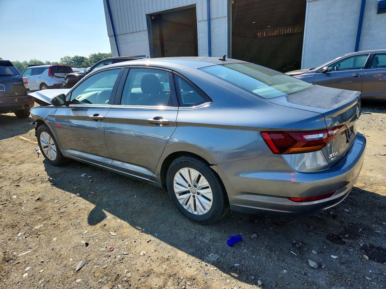 2019 Volkswagen Jetta Gray vin: 3VWC57BU7KM158159