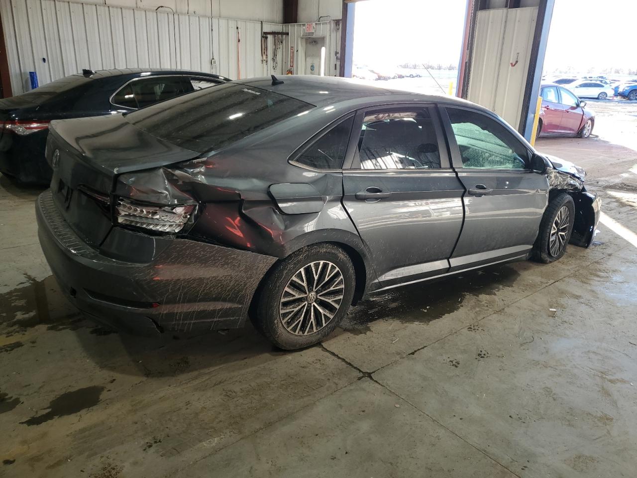2019 Volkswagen Jetta S Charcoal vin: 3VWC57BU7KM161899