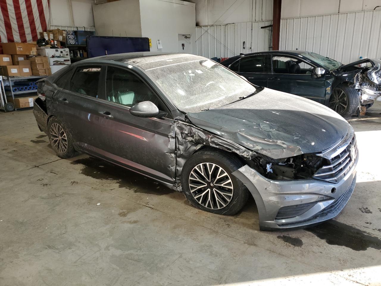 2019 Volkswagen Jetta S Charcoal vin: 3VWC57BU7KM161899