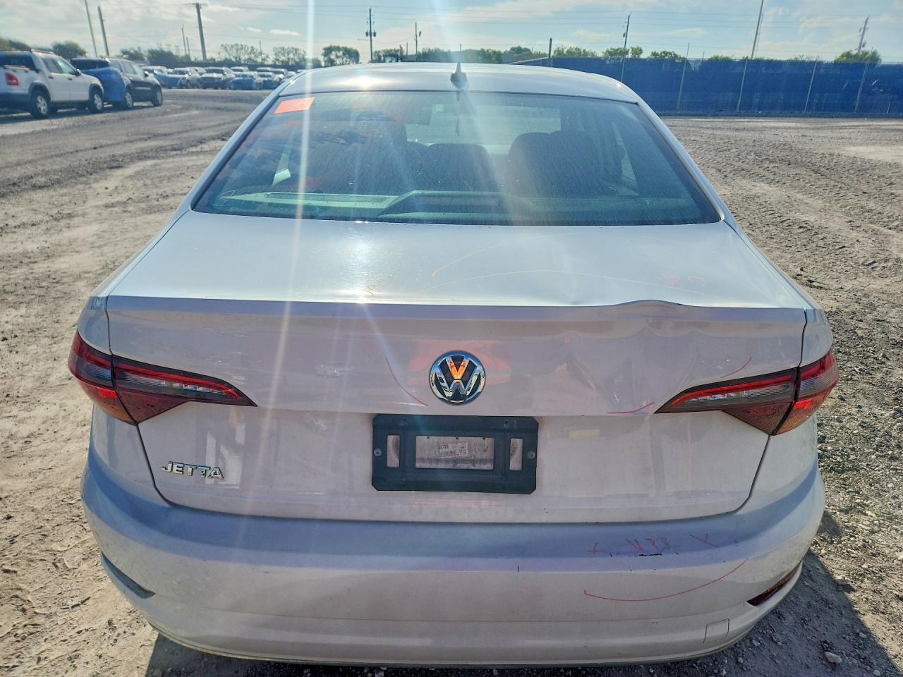 2019 Volkswagen Jetta S White vin: 3VWC57BU7KM177794