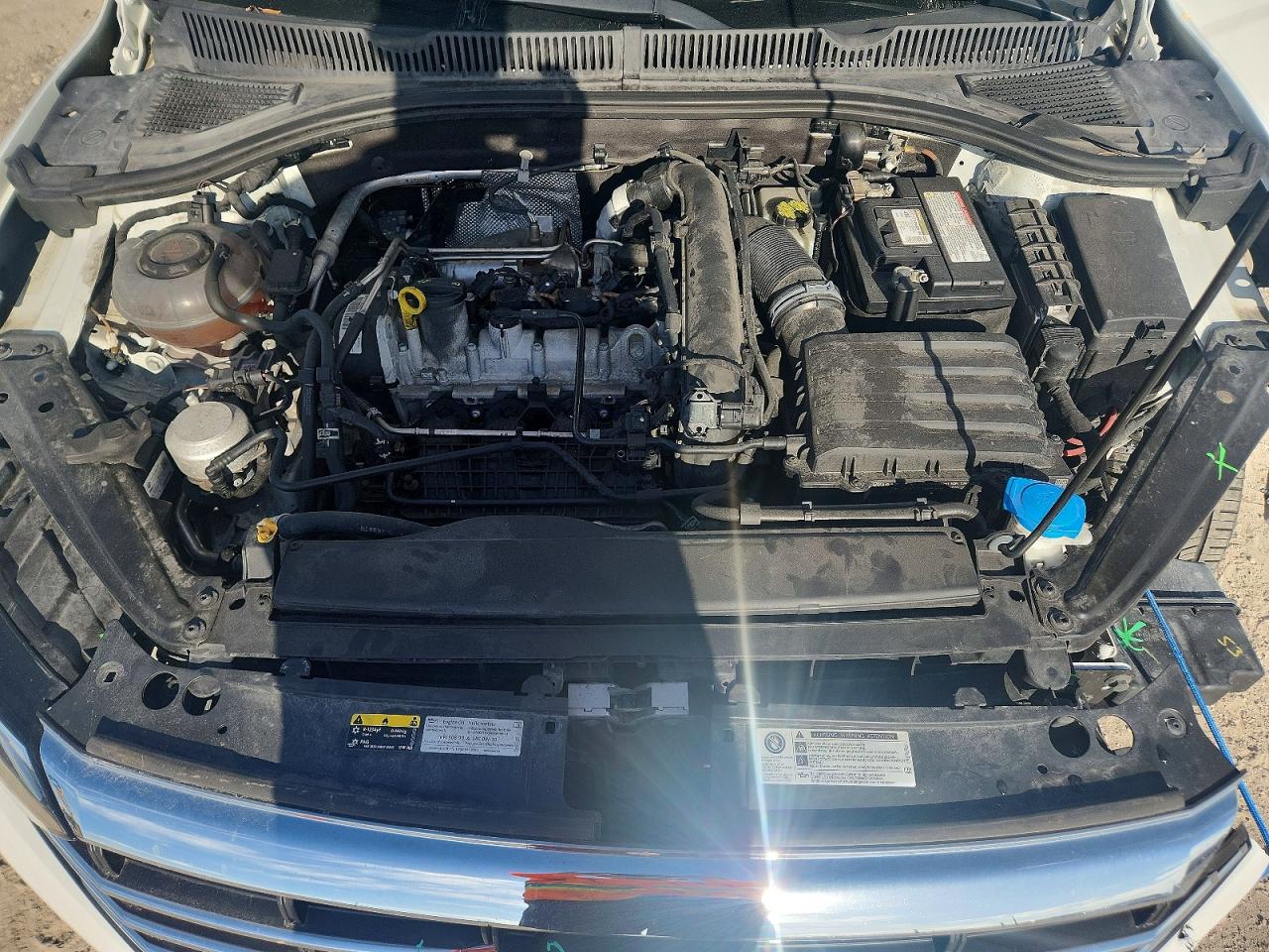 2019 Volkswagen Jetta S White vin: 3VWC57BU7KM177794