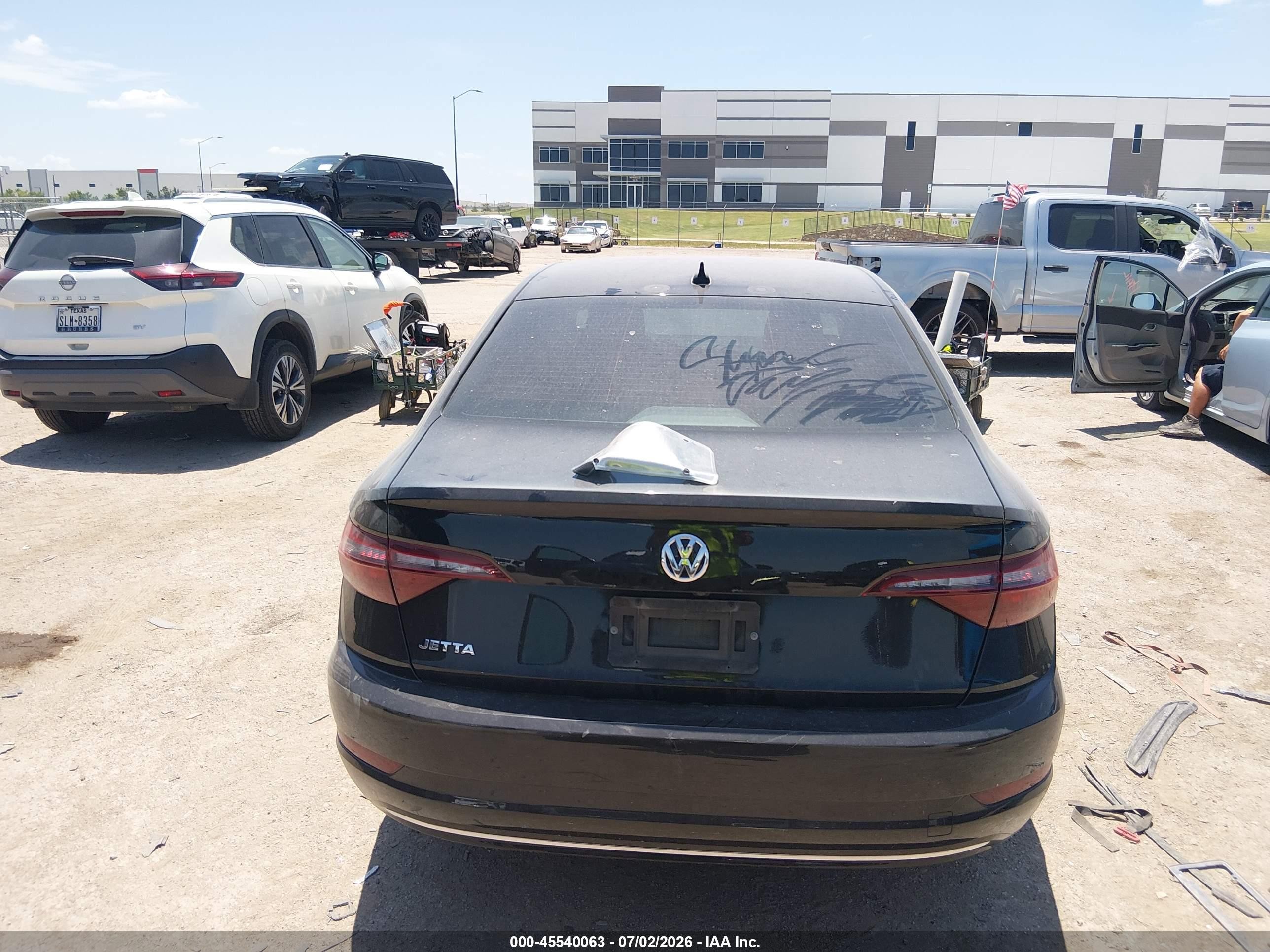 2020 Volkswagen Jetta 1.4t R-line/1.4t S/1.4t Se Black vin: 3VWC57BU7LM081827