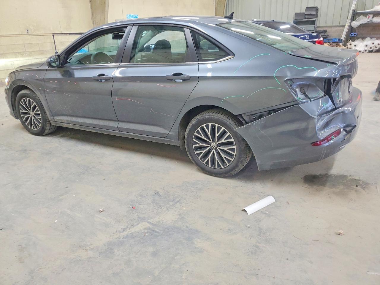 2021 Volkswagen Jetta S Серый vin: 3VWC57BU7MM002898