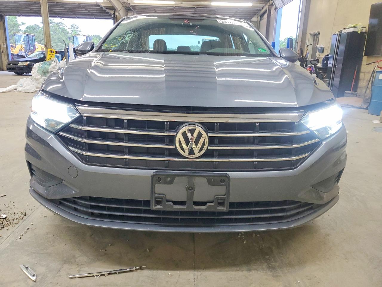 2021 Volkswagen Jetta S Серый vin: 3VWC57BU7MM002898