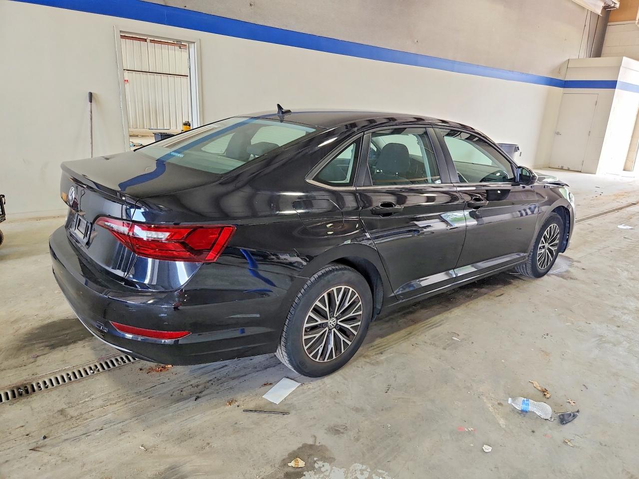 2021 Volkswagen Jetta S Black vin: 3VWC57BU7MM087001