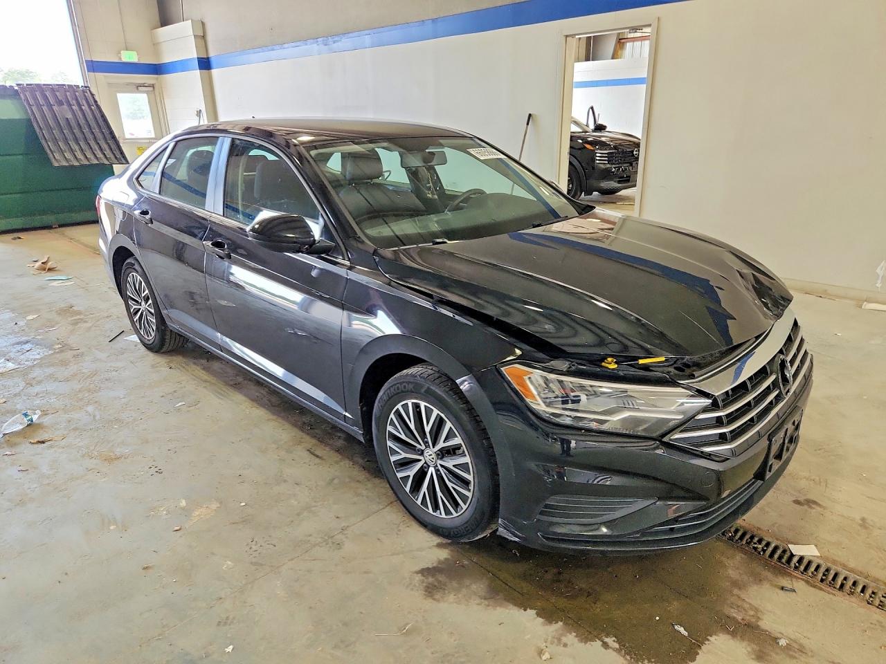2021 Volkswagen Jetta S Black vin: 3VWC57BU7MM087001