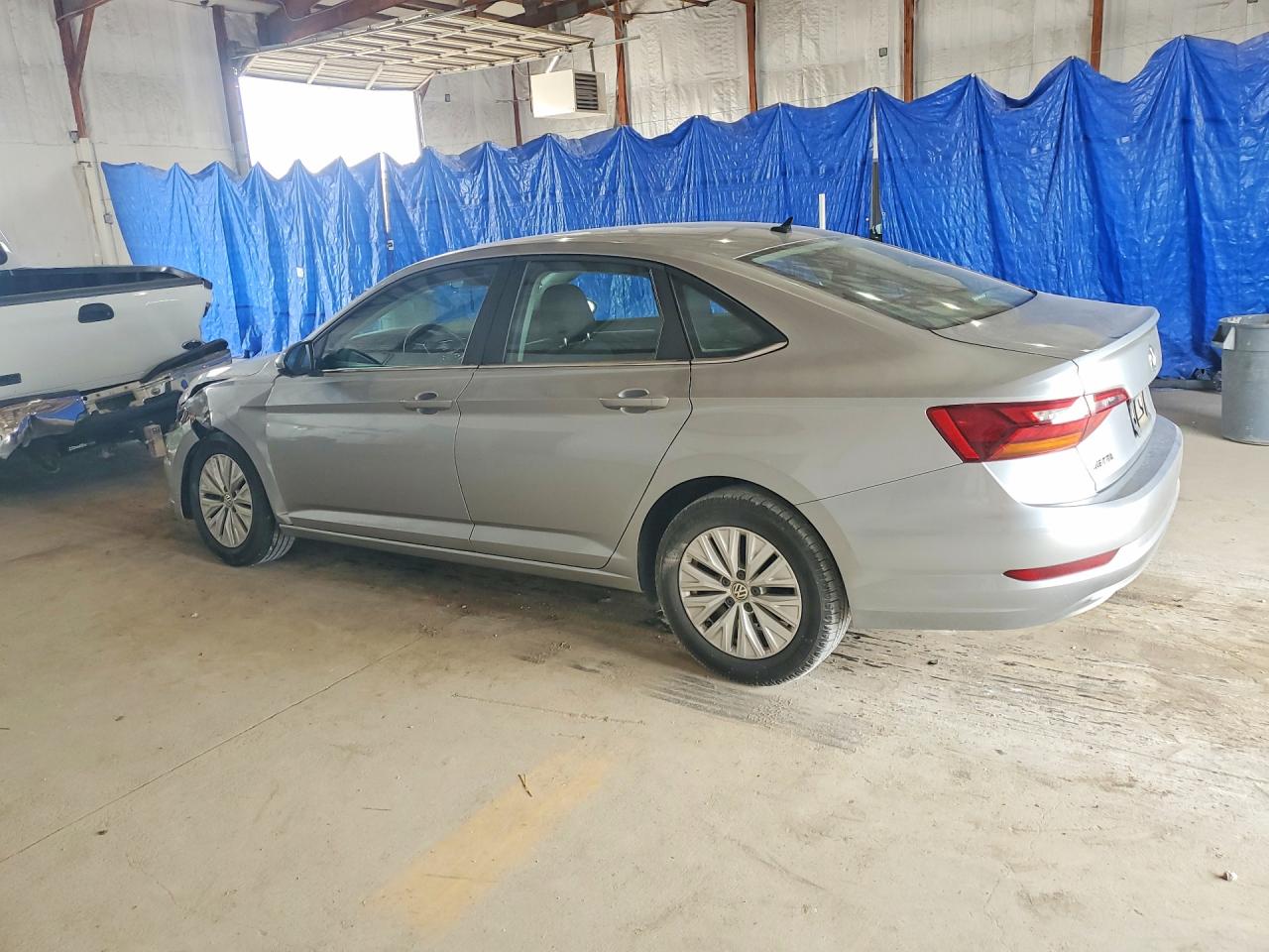 2019 Volkswagen Jetta S Silver vin: 3VWC57BU8KM199075