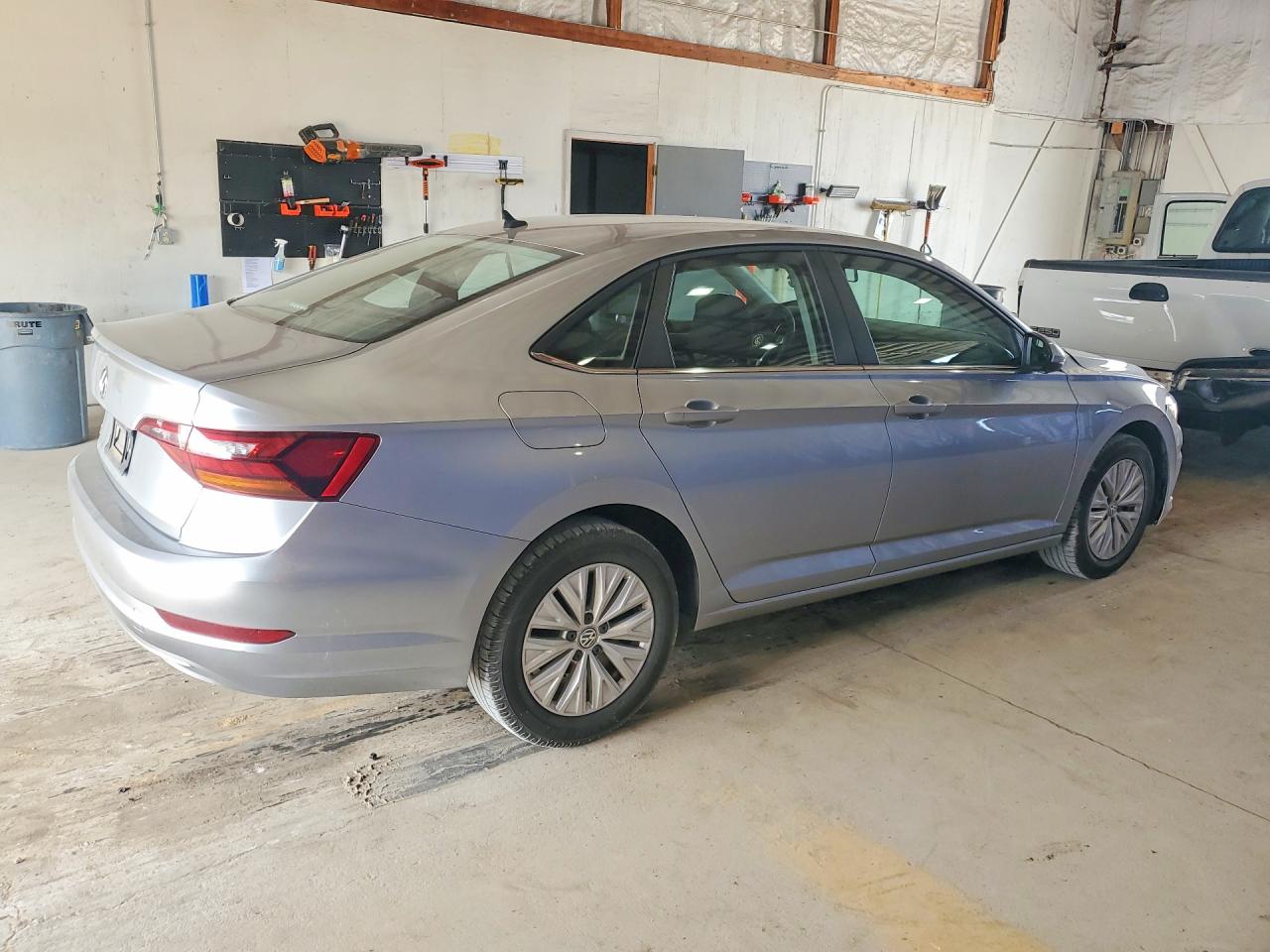 2019 Volkswagen Jetta S Silver vin: 3VWC57BU8KM199075