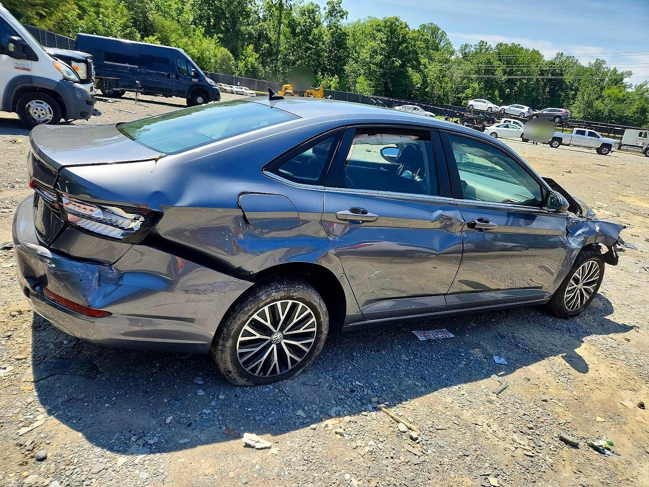 2021 Volkswagen Jetta S Серый vin: 3VWC57BU8MM019015