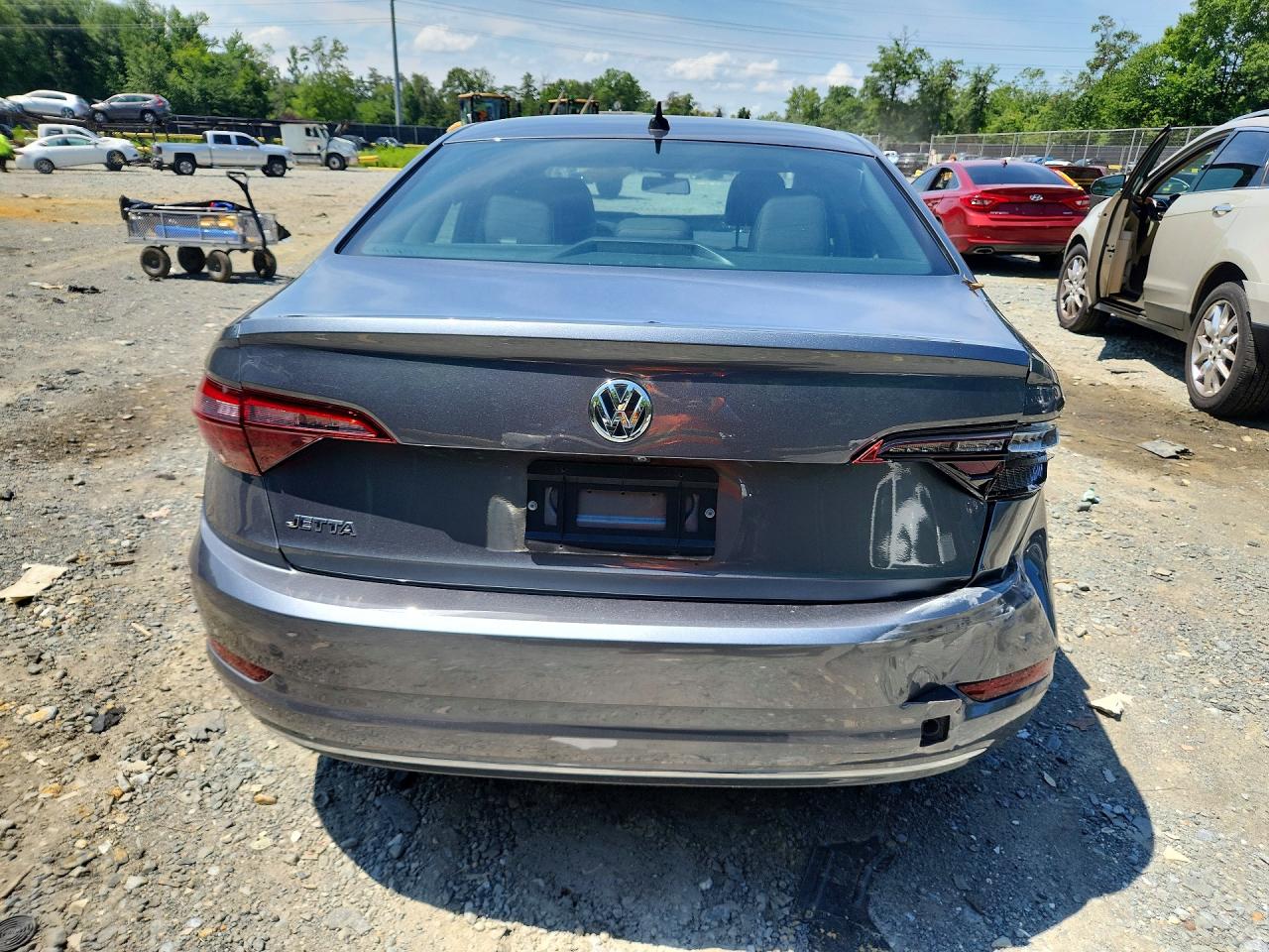 2021 Volkswagen Jetta S Серый vin: 3VWC57BU8MM019015