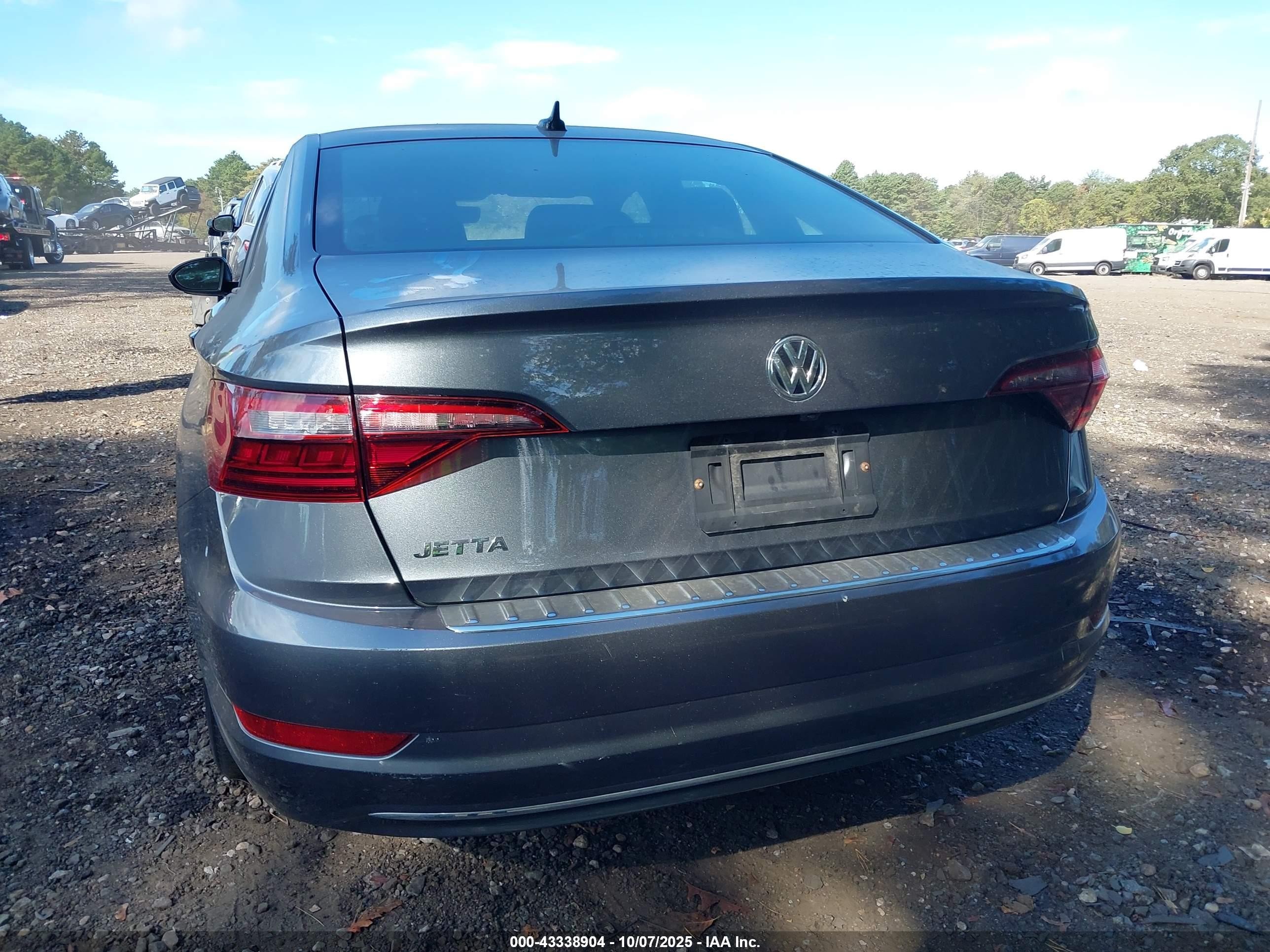 2021 Volkswagen Jetta 1.4t R-line/1.4t S/1.4t Se Gray vin: 3VWC57BU8MM092837
