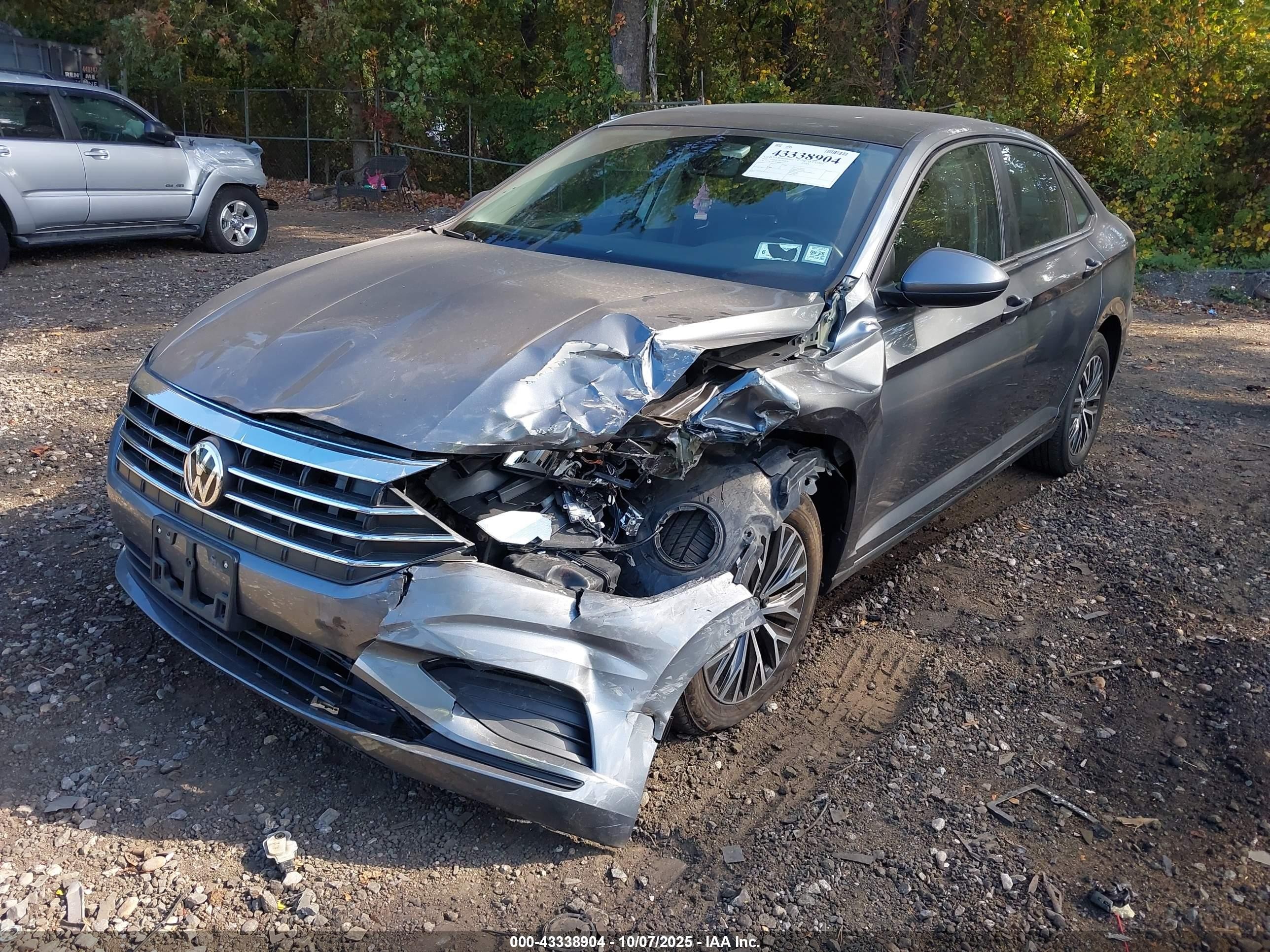 2021 Volkswagen Jetta 1.4t R-line/1.4t S/1.4t Se Gray vin: 3VWC57BU8MM092837