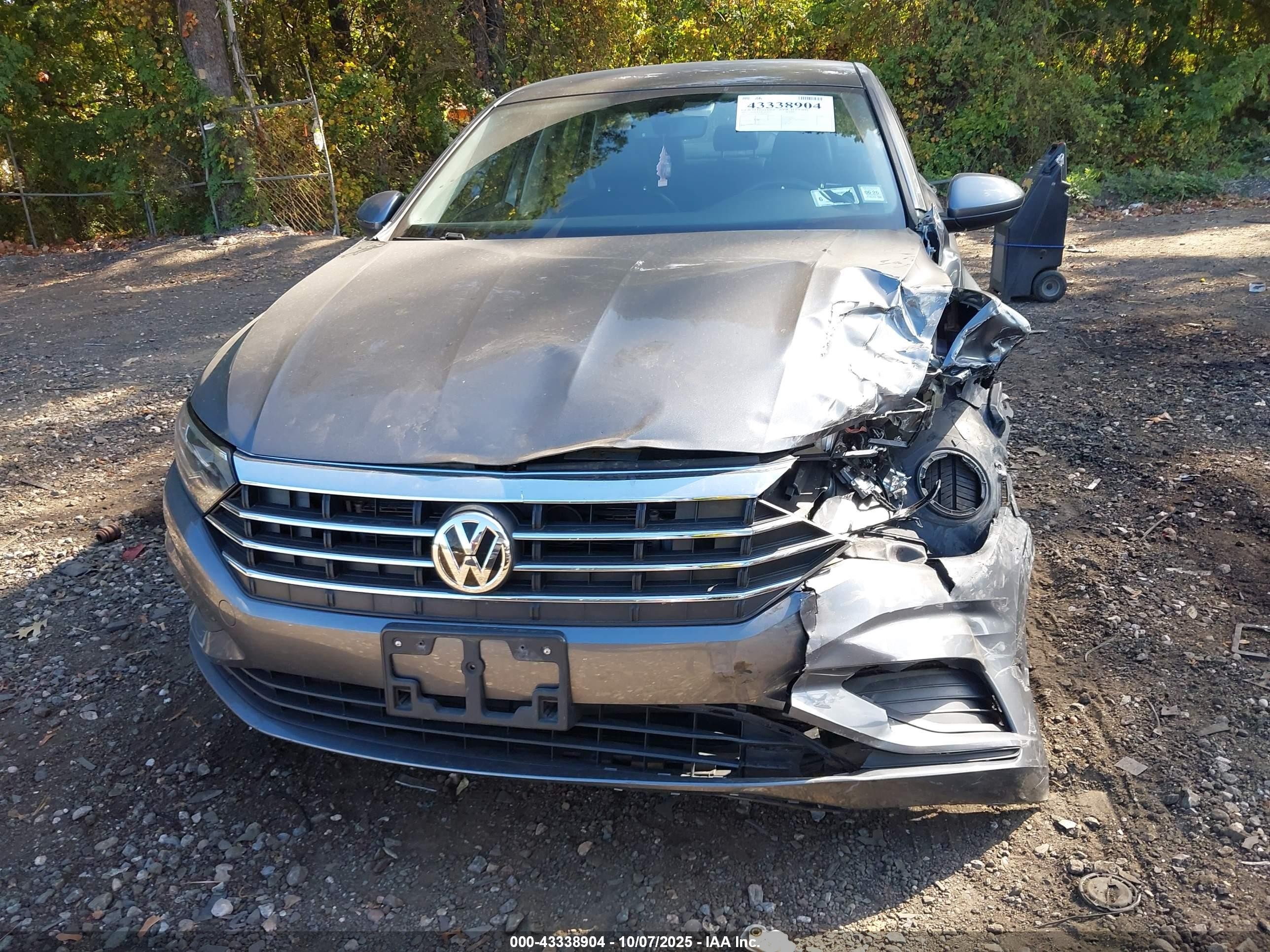 2021 Volkswagen Jetta 1.4t R-line/1.4t S/1.4t Se Gray vin: 3VWC57BU8MM092837