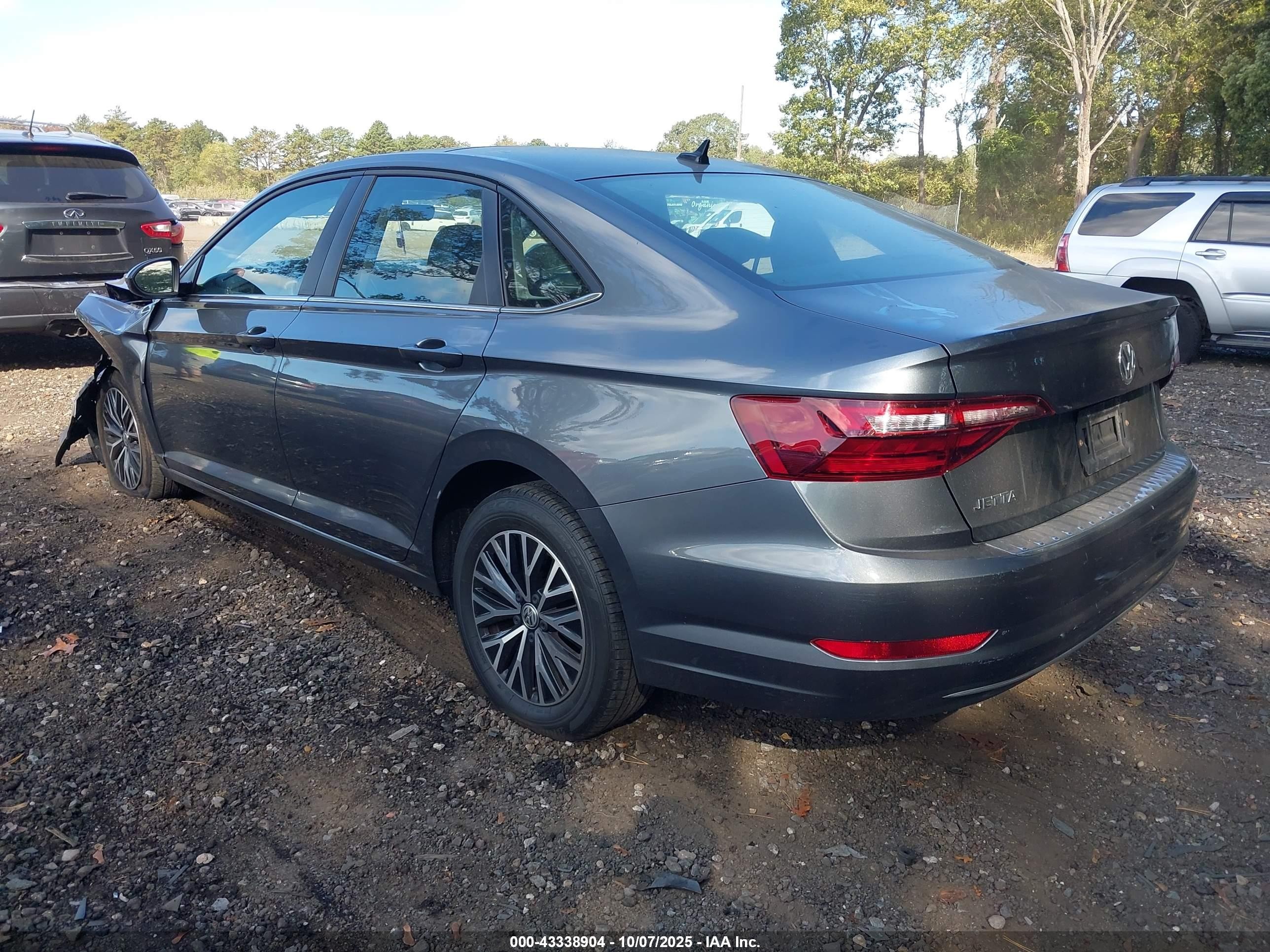 2021 Volkswagen Jetta 1.4t R-line/1.4t S/1.4t Se Gray vin: 3VWC57BU8MM092837