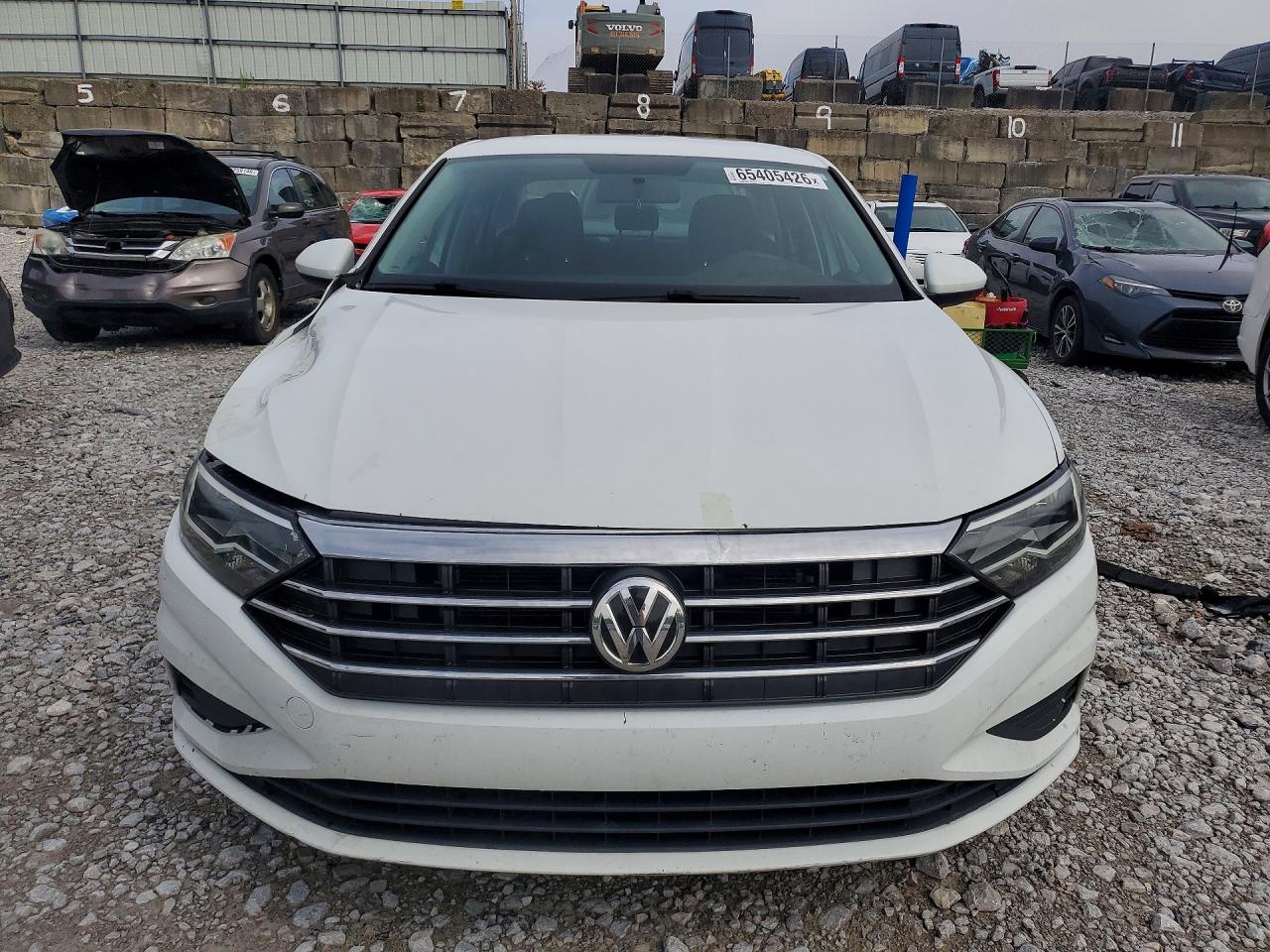 2019 Volkswagen Jetta S White vin: 3VWC57BU9KM060119