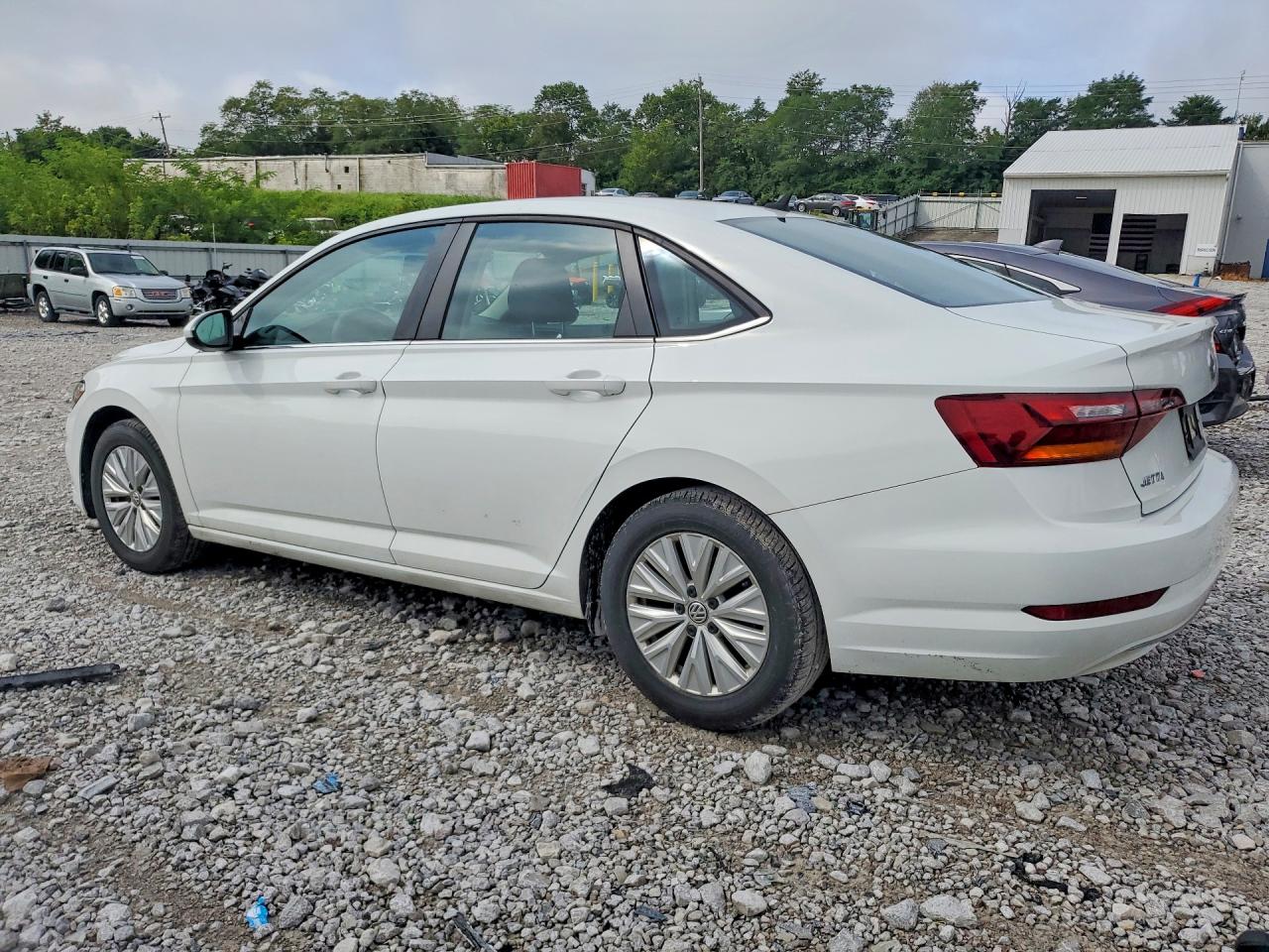 2019 Volkswagen Jetta S White vin: 3VWC57BU9KM060119