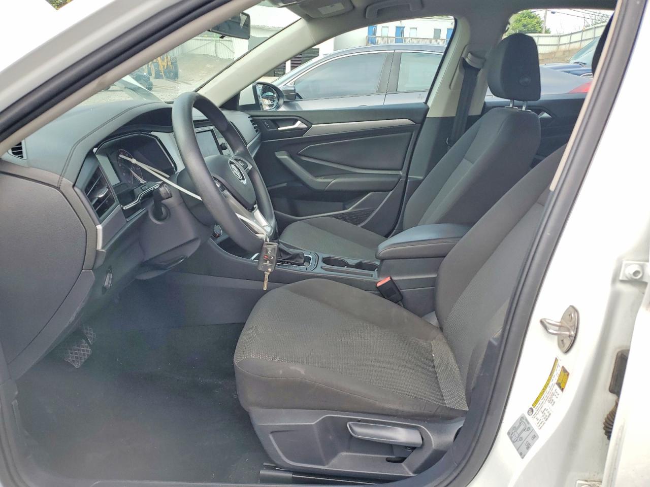 2019 Volkswagen Jetta S White vin: 3VWC57BU9KM060119