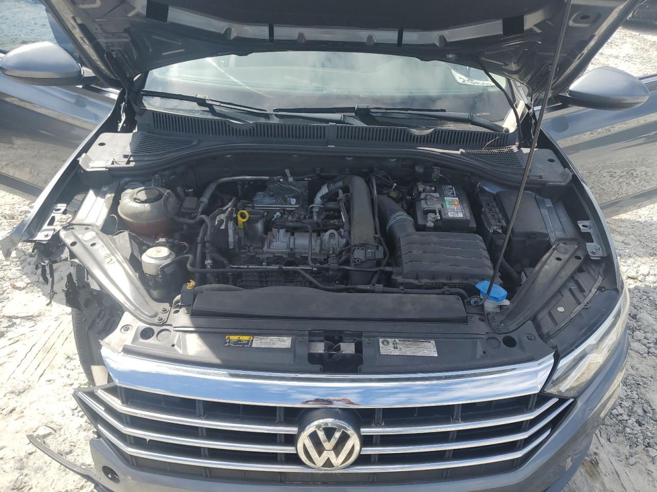 2019 Volkswagen Jetta S Gray vin: 3VWC57BU9KM116494