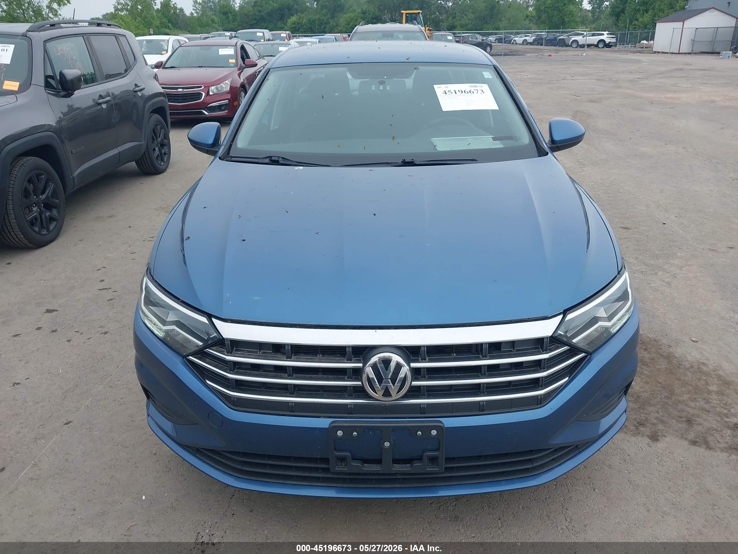 2019 Volkswagen Jetta 1.4t R-line/1.4t S/1.4t Se Синий vin: 3VWC57BU9KM186867
