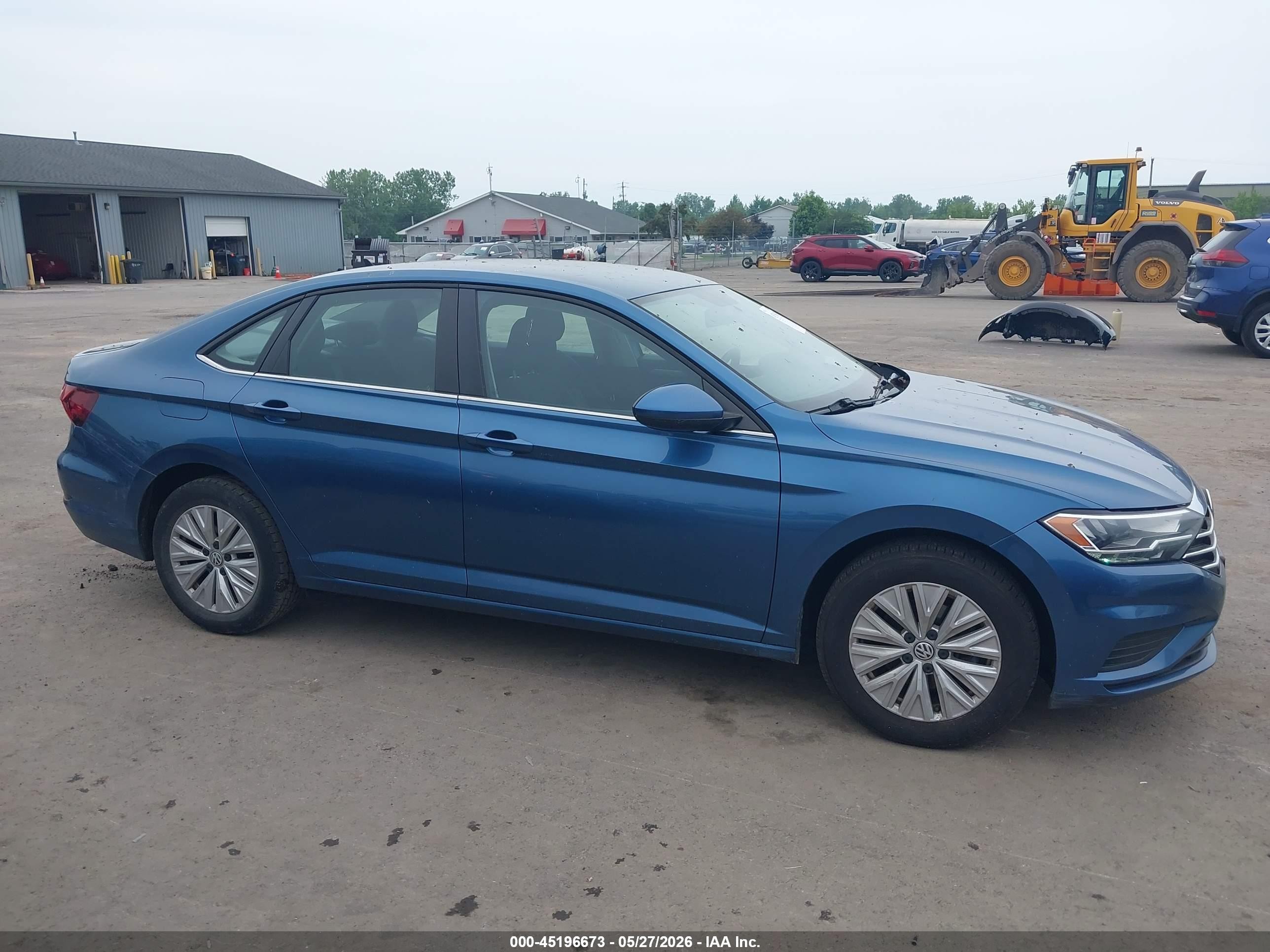 2019 Volkswagen Jetta 1.4t R-line/1.4t S/1.4t Se Синий vin: 3VWC57BU9KM186867