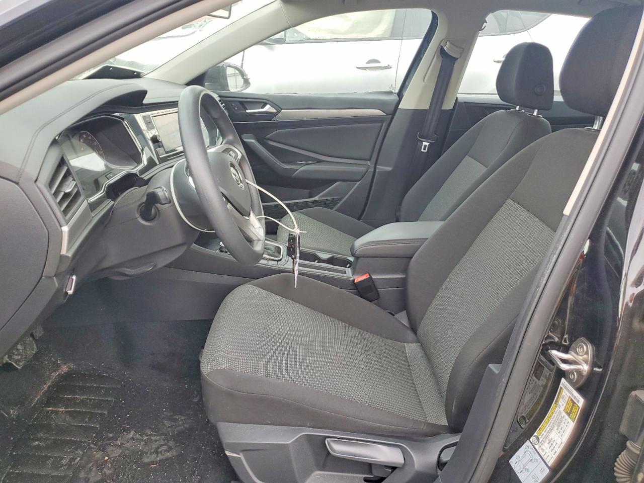2021 Volkswagen Jetta S Black vin: 3VWC57BU9MM044585