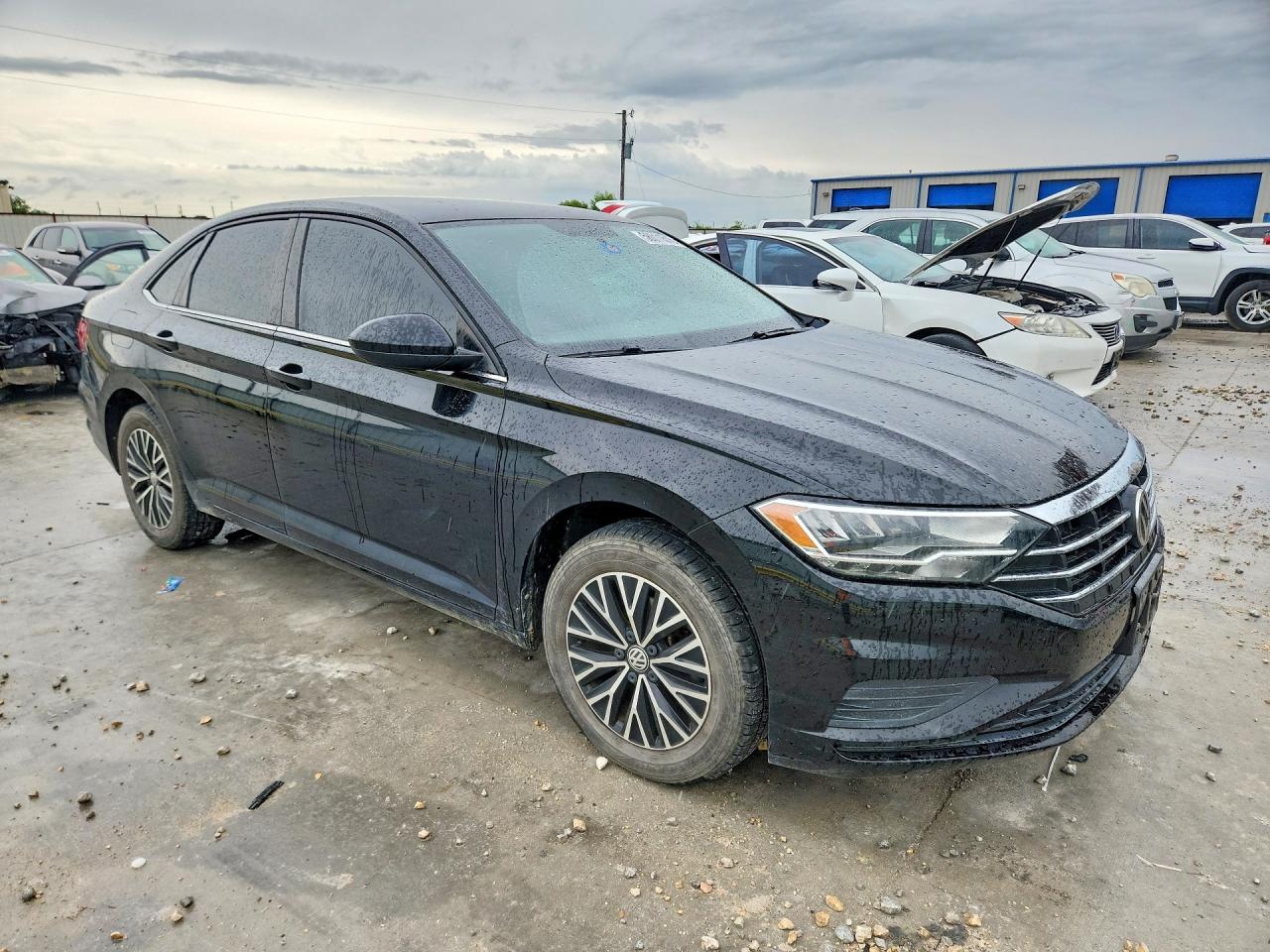 2021 Volkswagen Jetta S Black vin: 3VWC57BU9MM044750