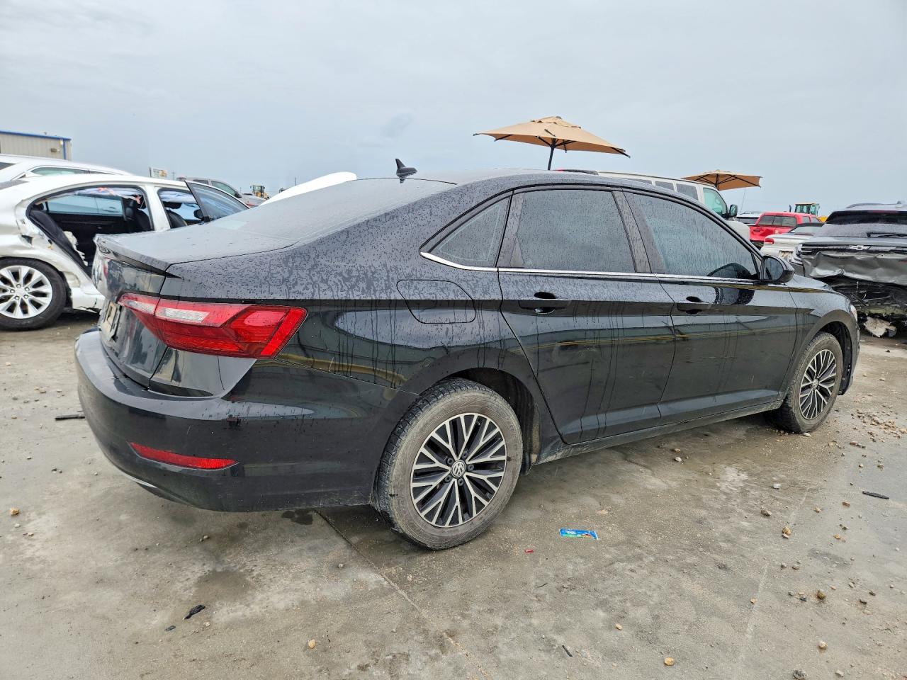 2021 Volkswagen Jetta S Black vin: 3VWC57BU9MM044750