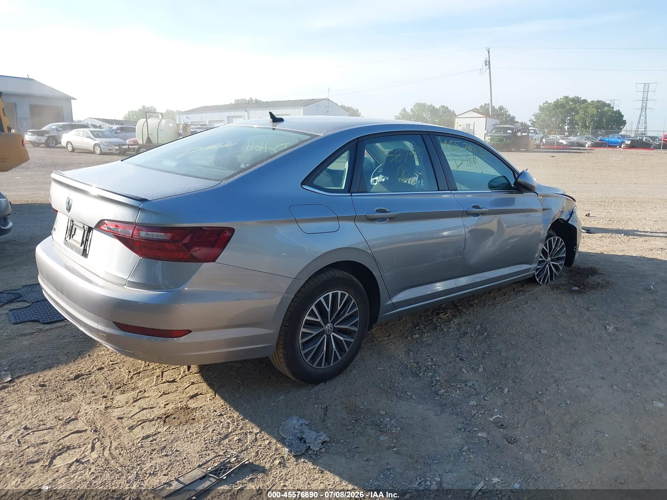 2021 Volkswagen Jetta 1.4t R-line/1.4t Se/s Silver vin: 3VWC57BU9MM058759
