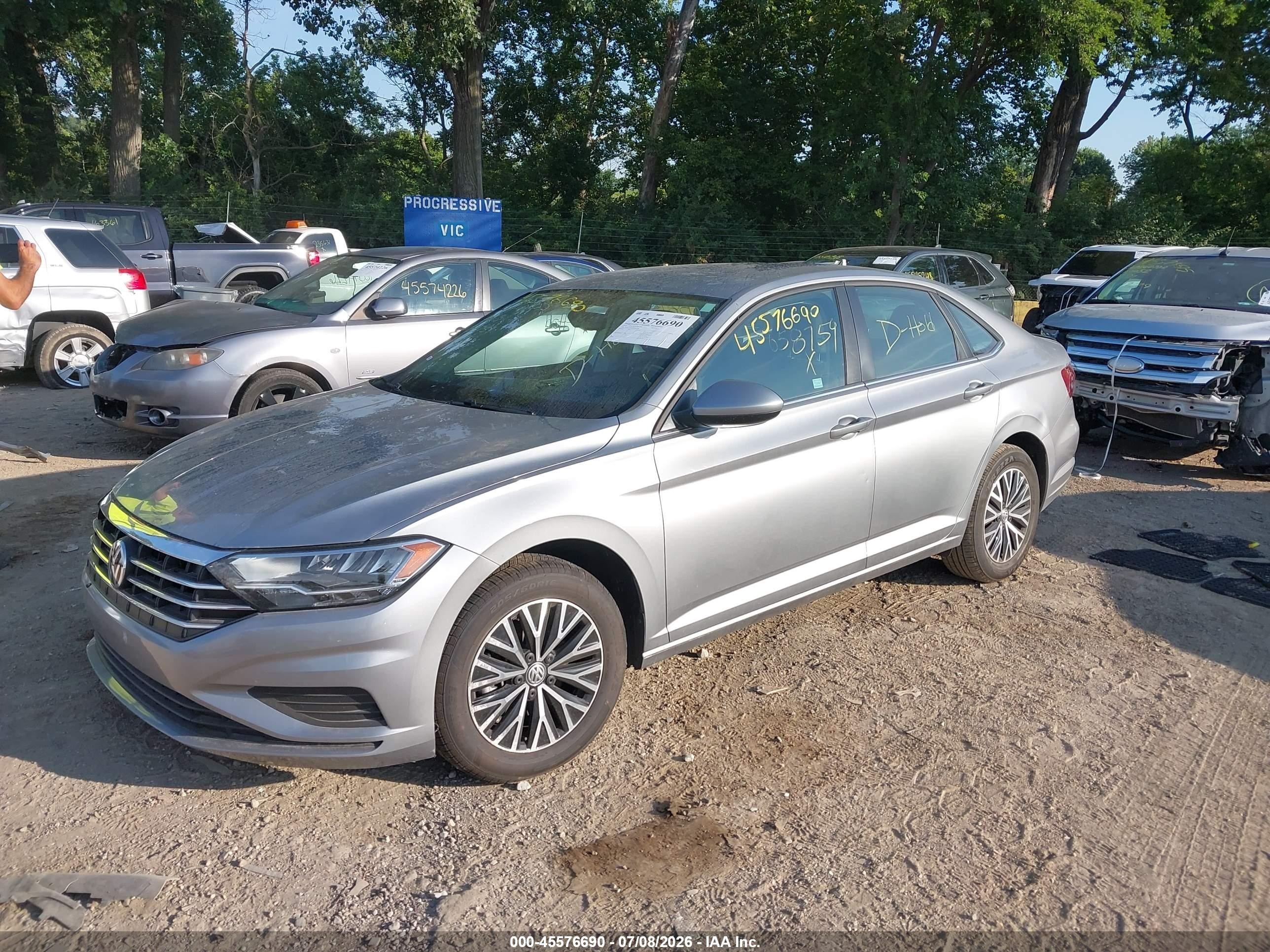 2021 Volkswagen Jetta 1.4t R-line/1.4t Se/s Silver vin: 3VWC57BU9MM058759