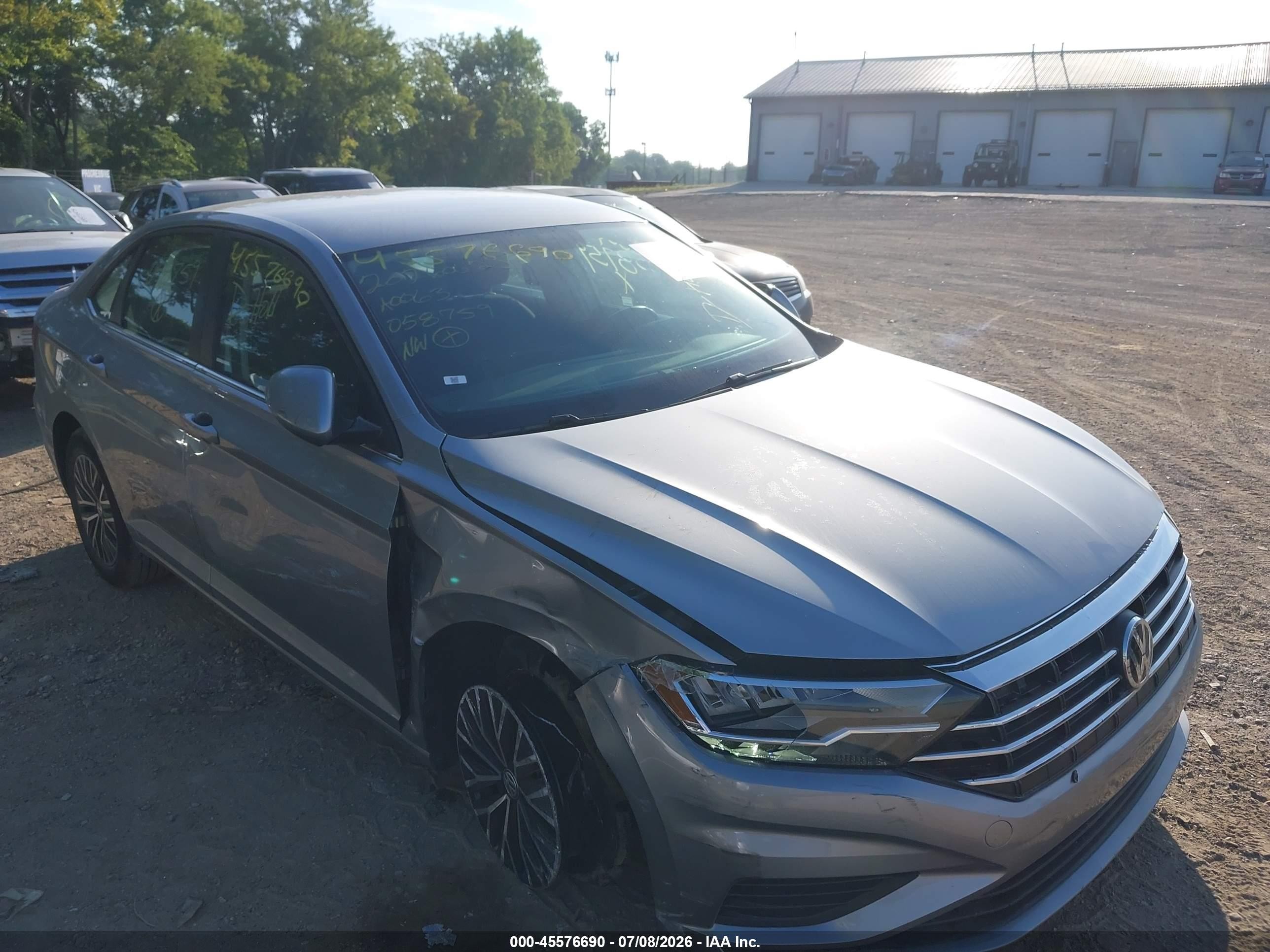 2021 Volkswagen Jetta 1.4t R-line/1.4t Se/s Silver vin: 3VWC57BU9MM058759